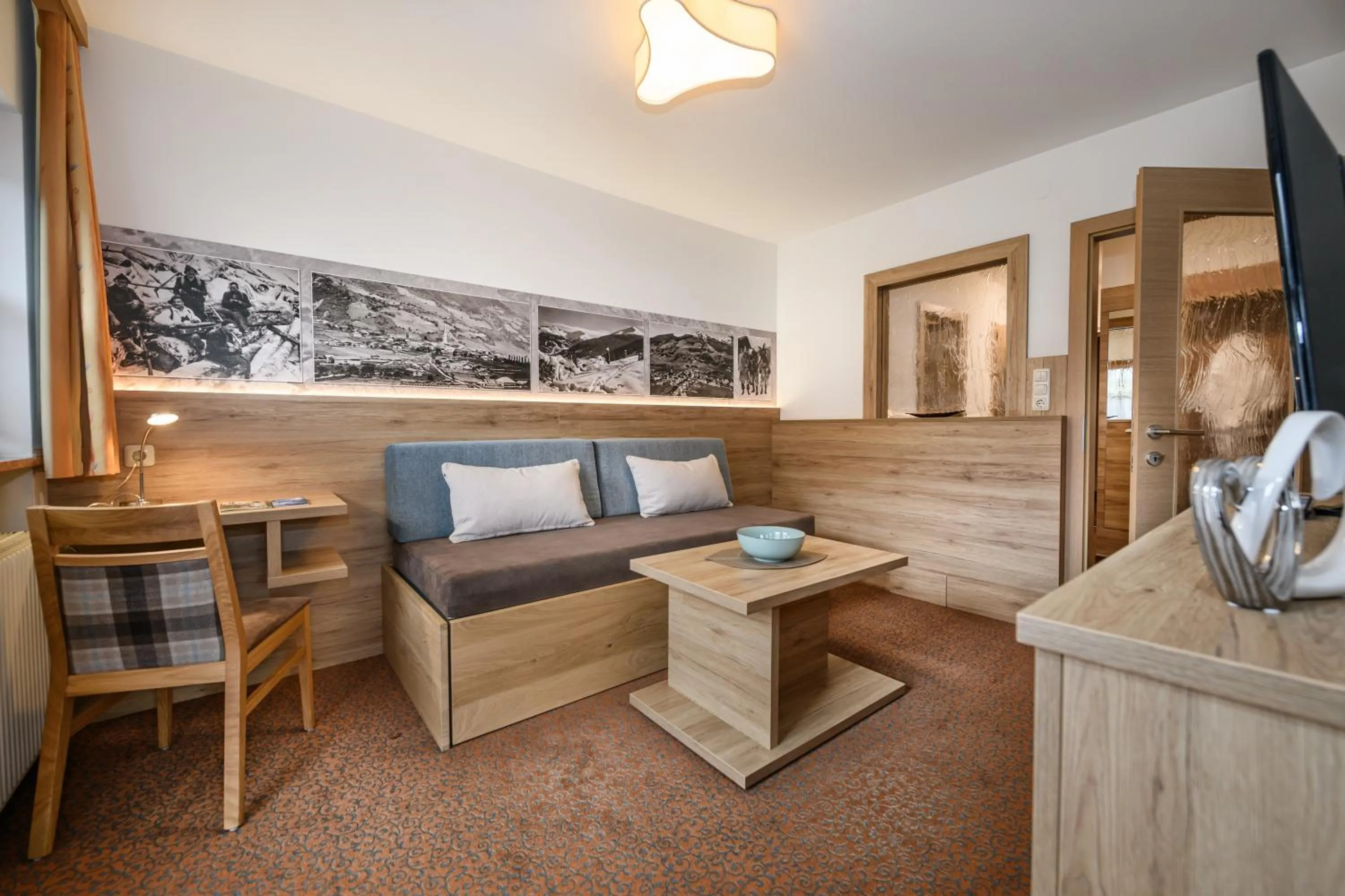 Seating area in Ferienhaus Birgit - inklusive Eintritt Alpentherme Bad Hofgastein