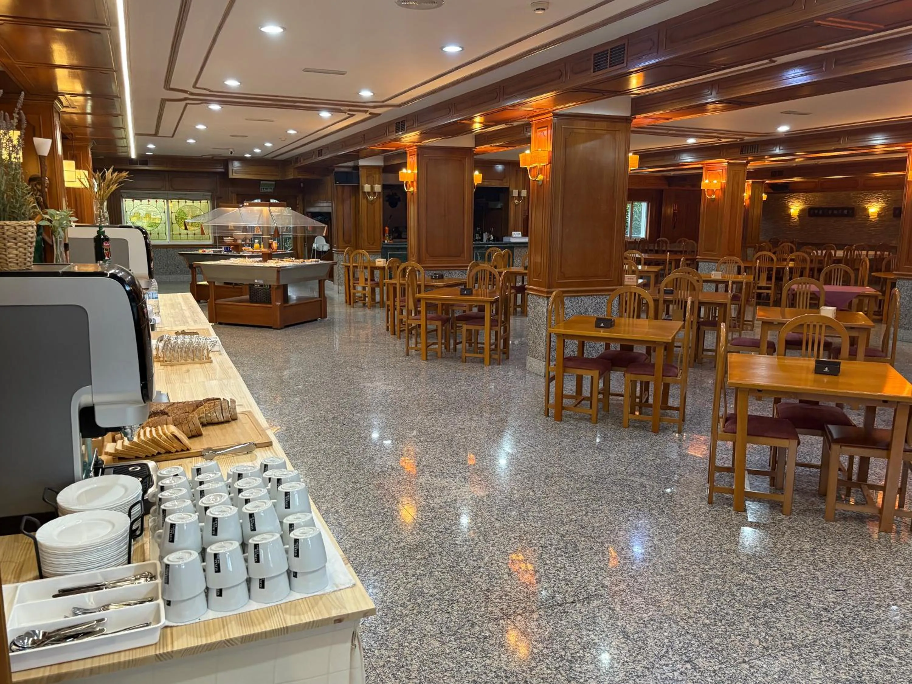 Breakfast in Hotel Los Olmos