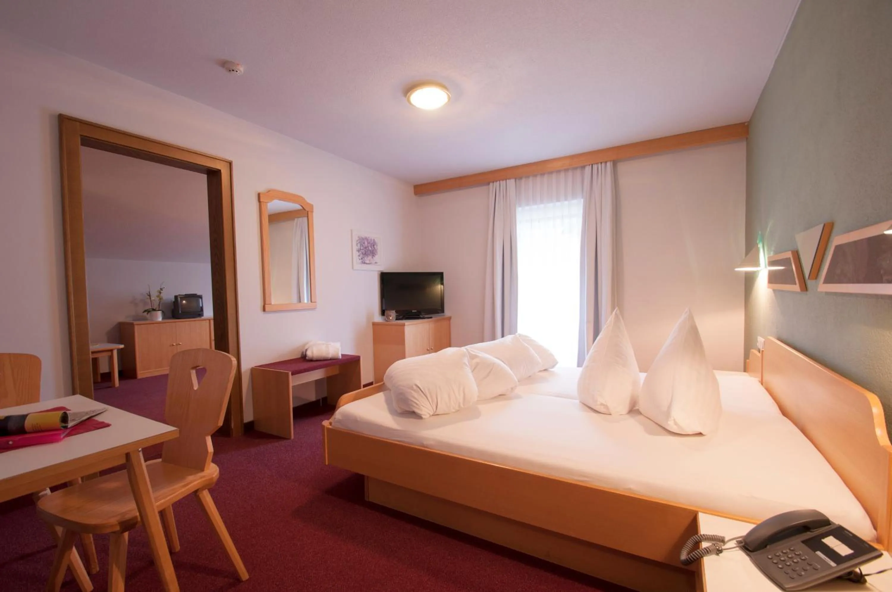 Photo of the whole room, Bed in Hotel Alpenfriede