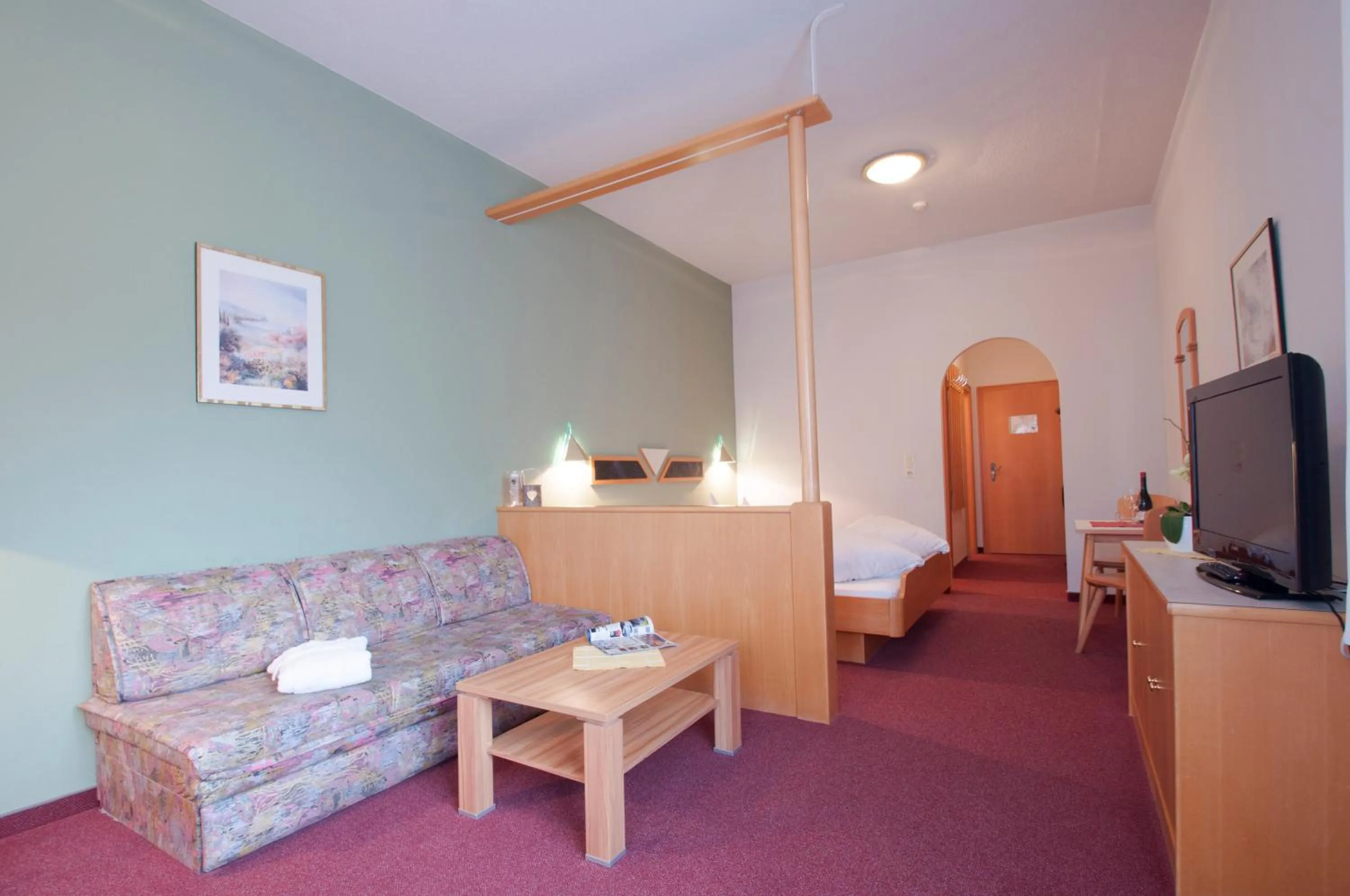 Photo of the whole room, Bed in Hotel Alpenfriede