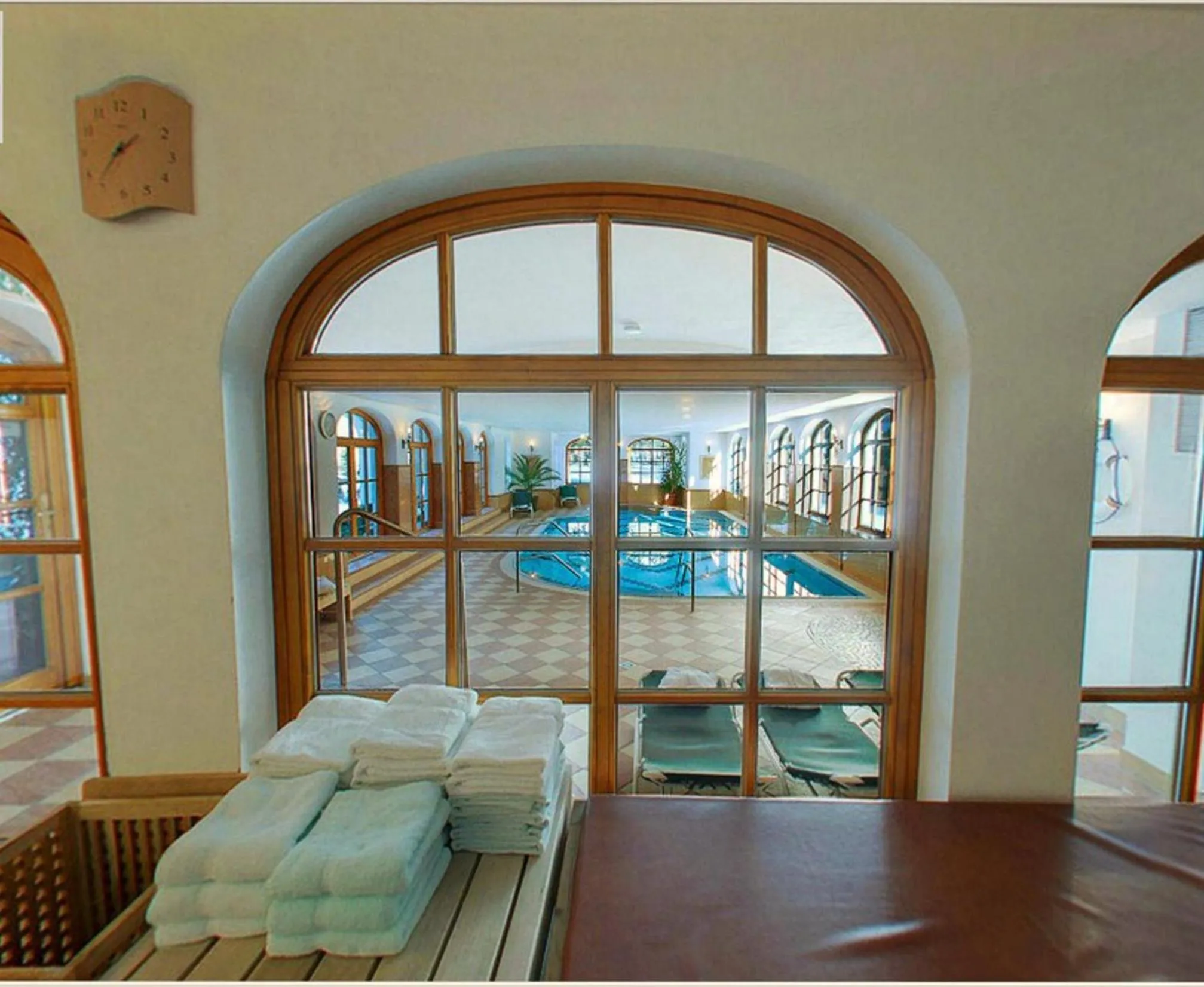 Pool view in Gasthof Hotel Doktorwirt