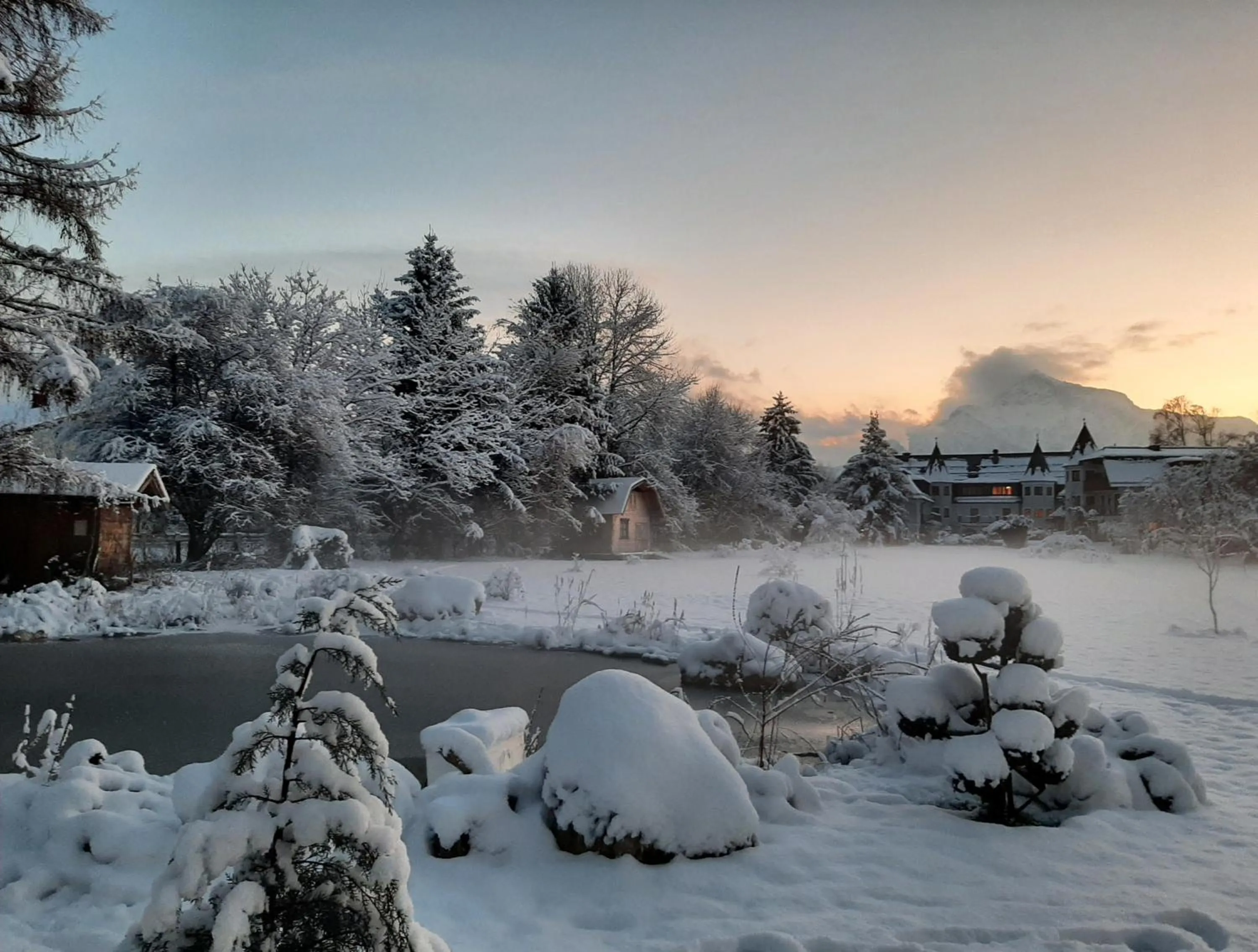 Garden in Gasthof Hotel Doktorwirt