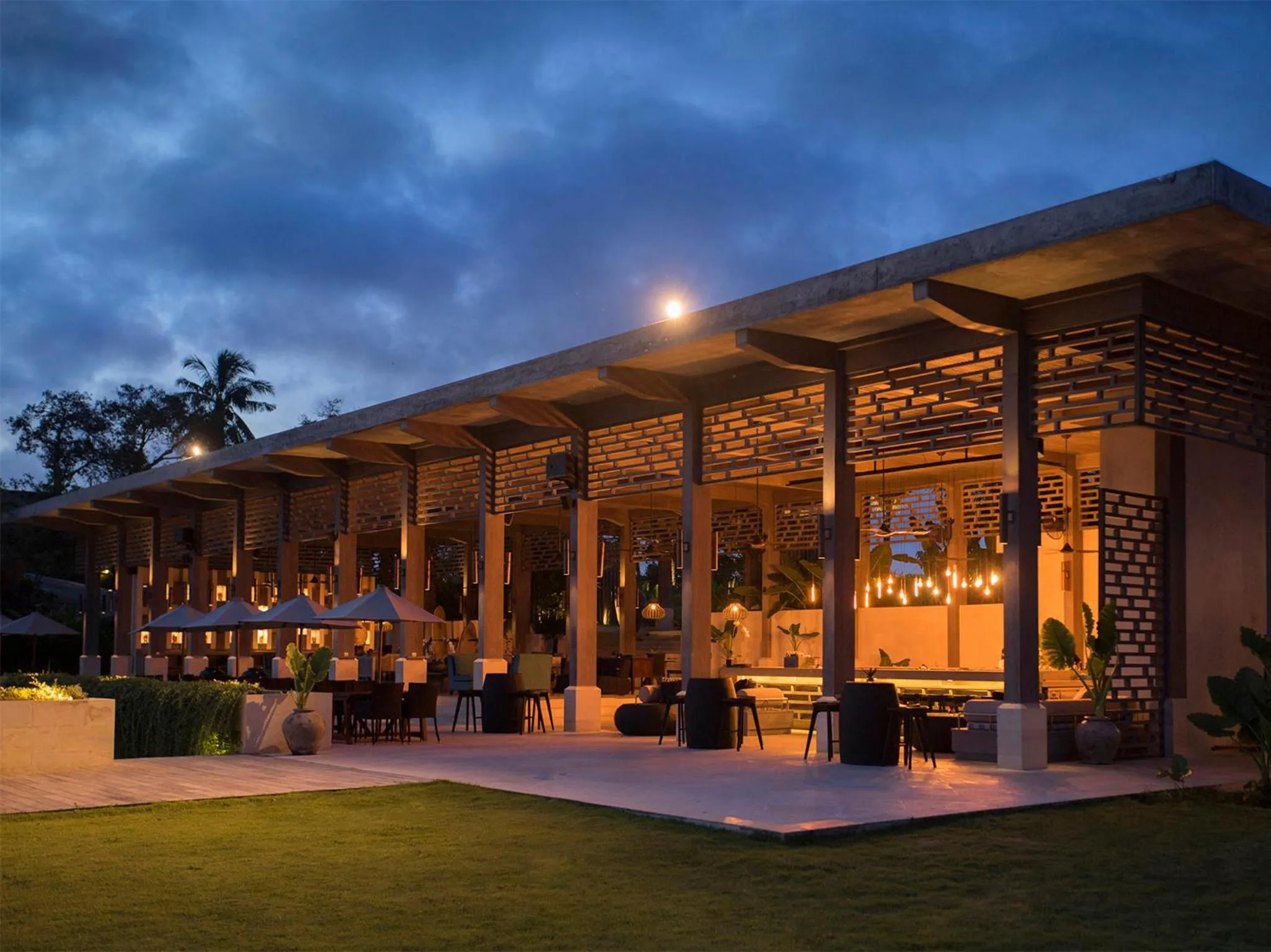 Property building in Selong Selo Resort and Villas