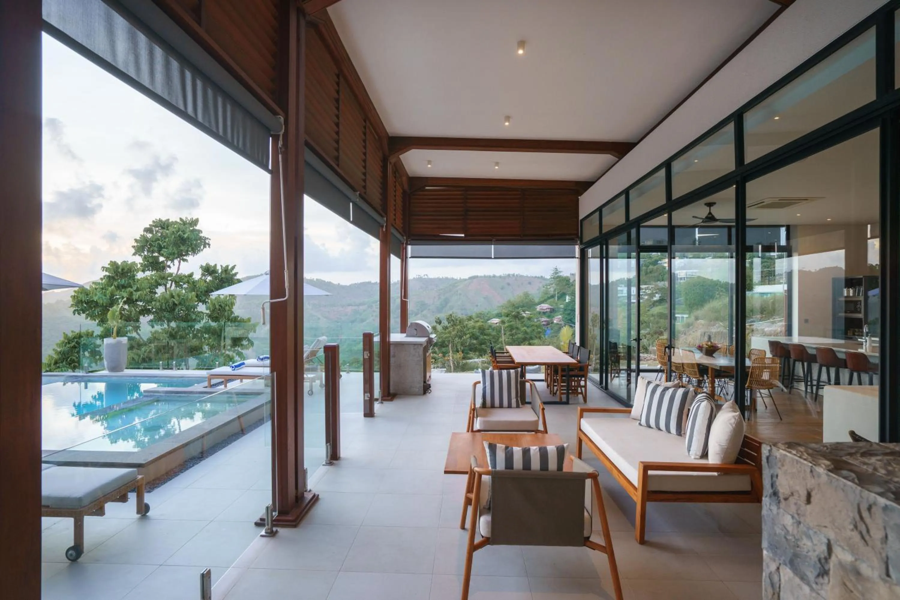 Balcony/Terrace in Selong Selo Resort and Villas