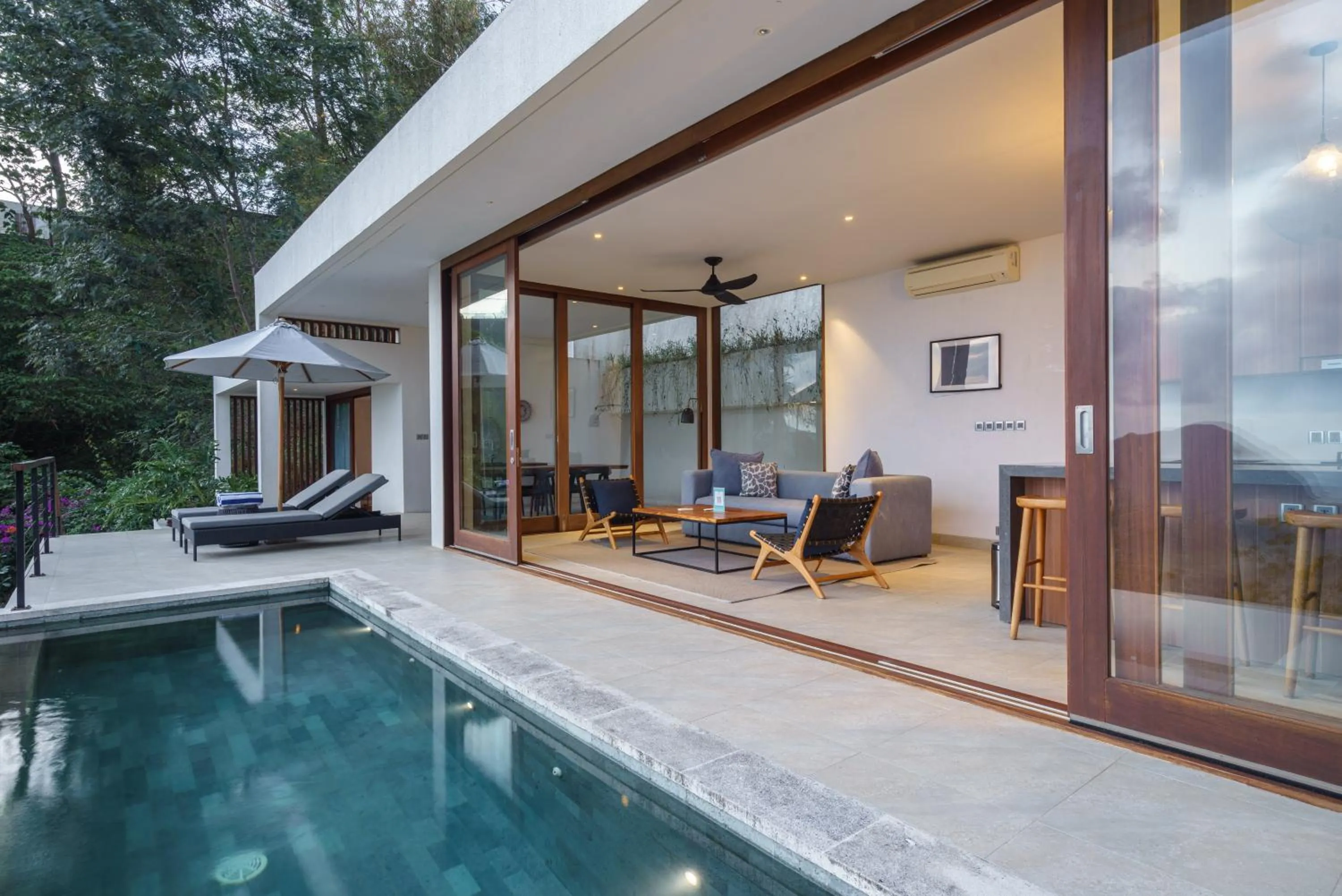 Pool view in Selong Selo Resort and Villas