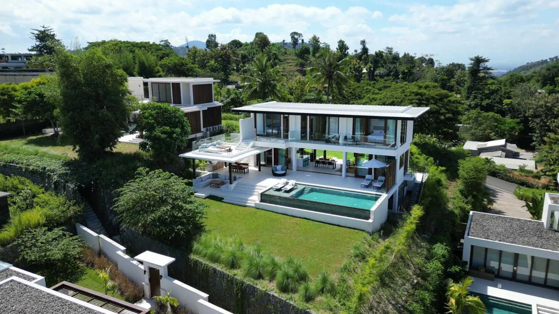 Property building in Selong Selo Resort and Villas