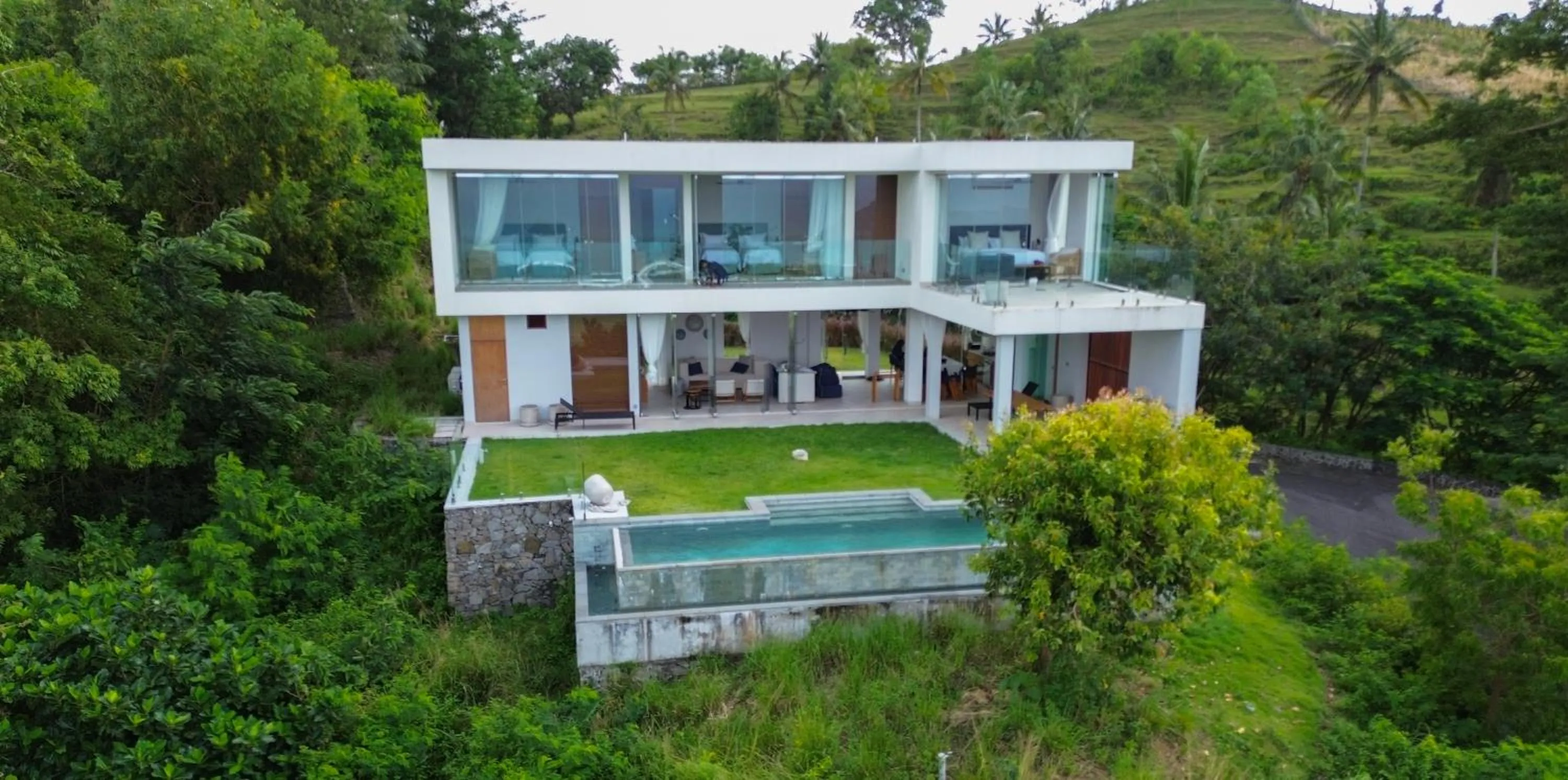 Property building in Selong Selo Resort and Villas