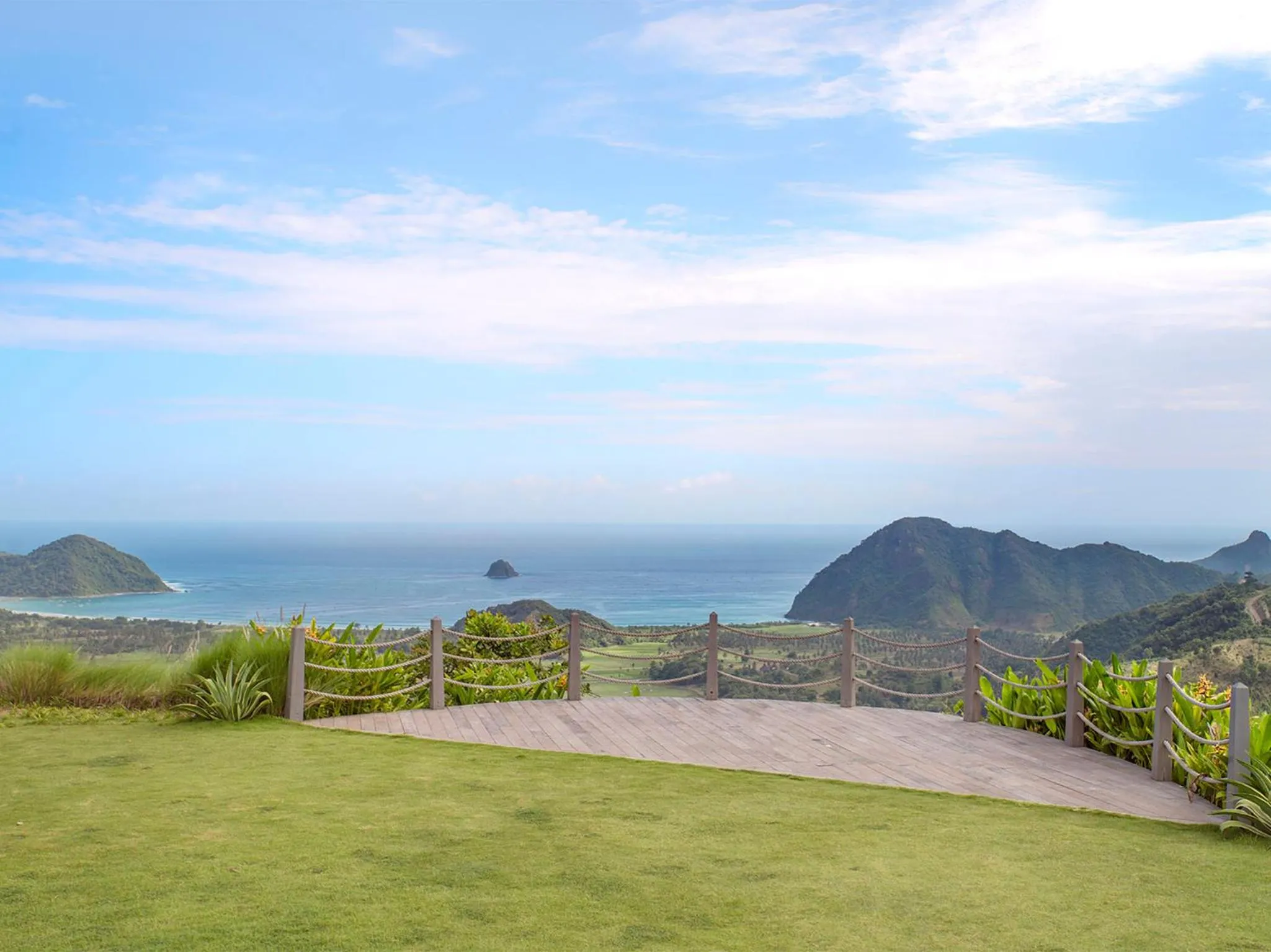 Natural landscape in Selong Selo Resort and Villas