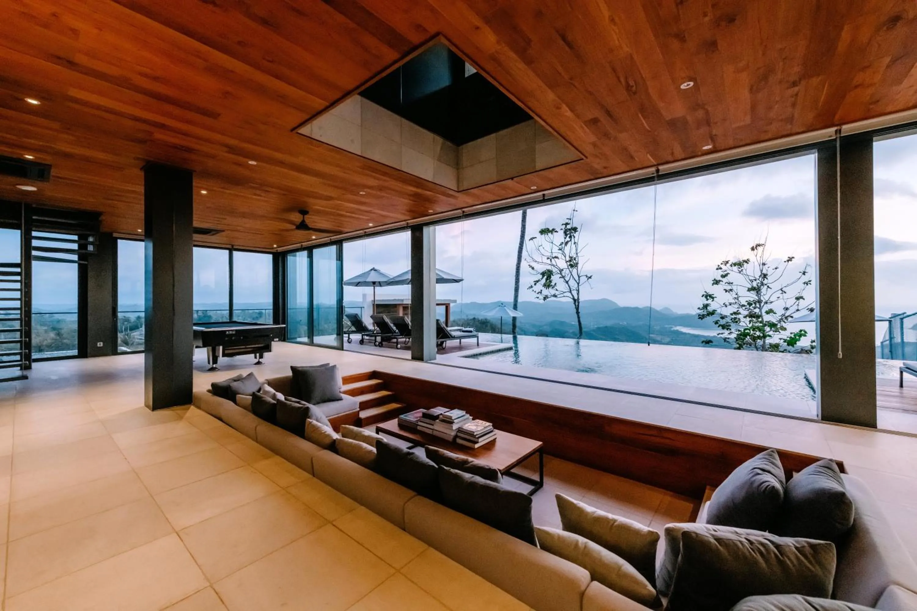 Living room in Selong Selo Resort and Villas
