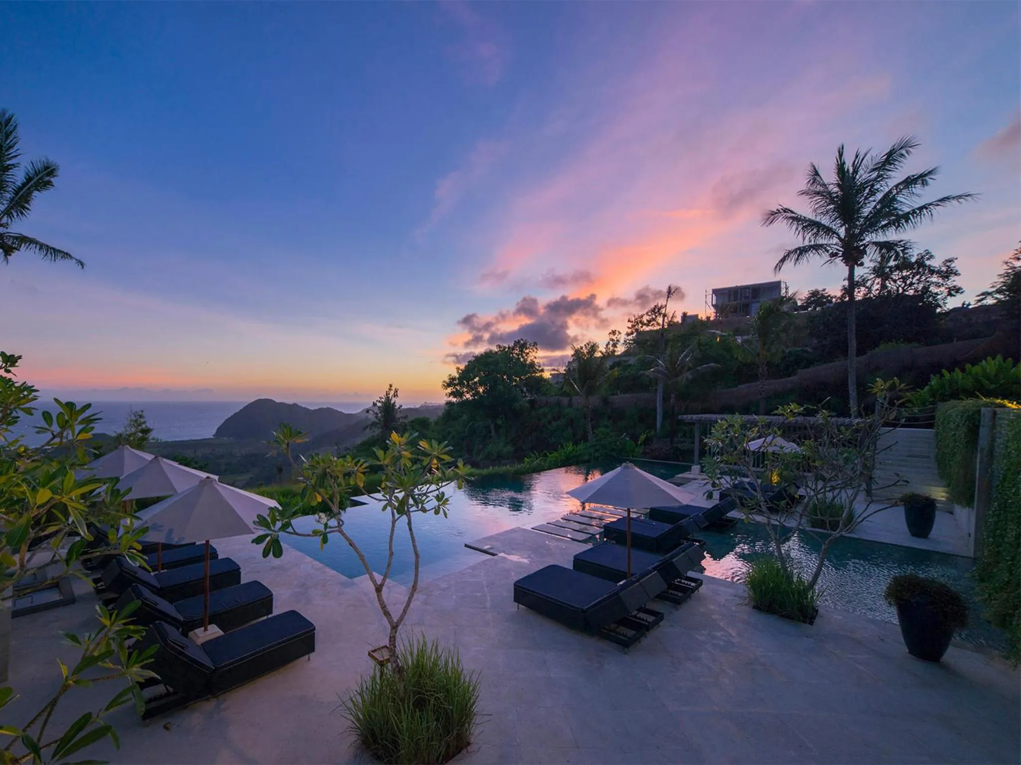 Patio in Selong Selo Resort and Villas