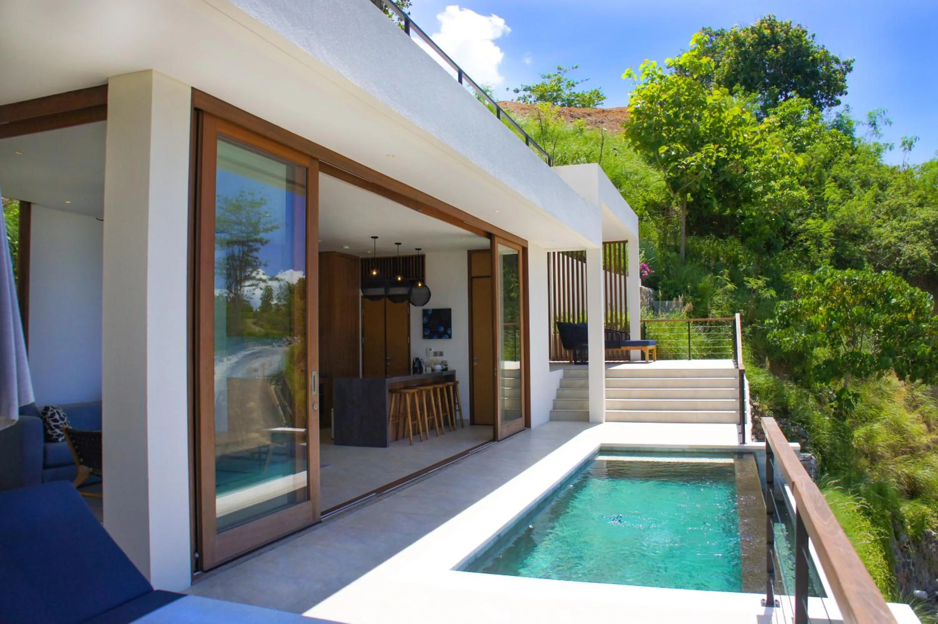 Pool view in Selong Selo Resort and Villas