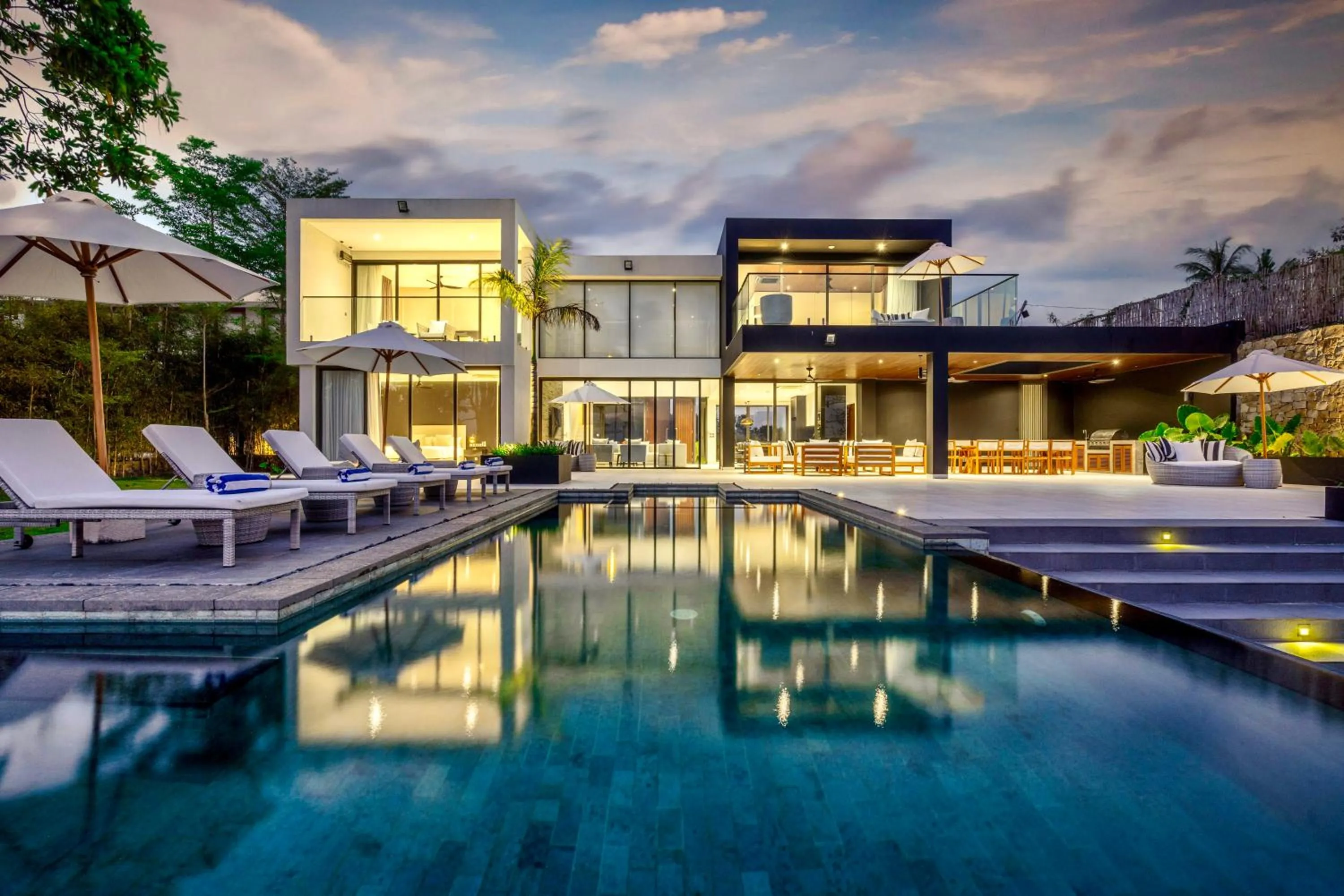 Property building in Selong Selo Resort and Villas