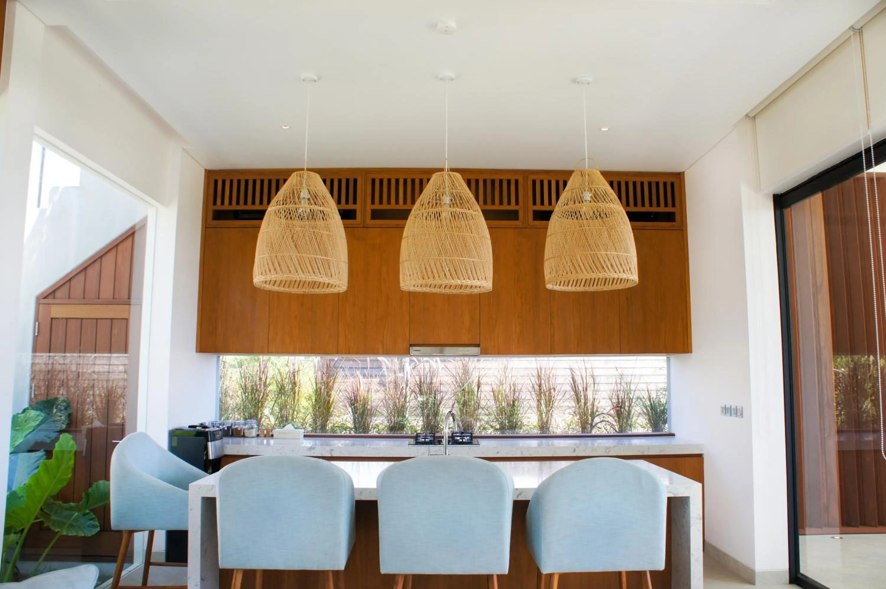 Kitchen or kitchenette in Selong Selo Resort and Villas