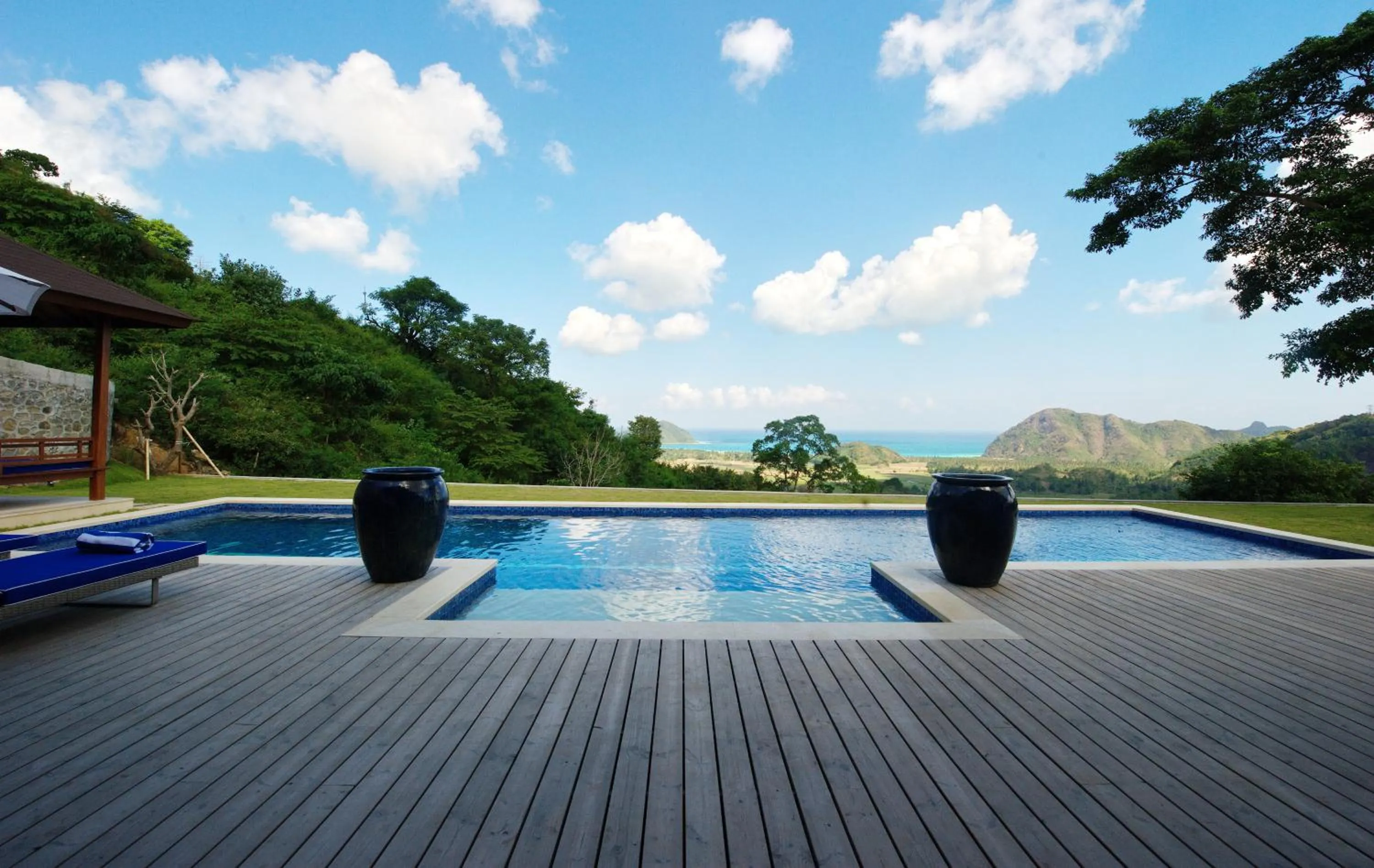 Pool view in Selong Selo Resort and Villas