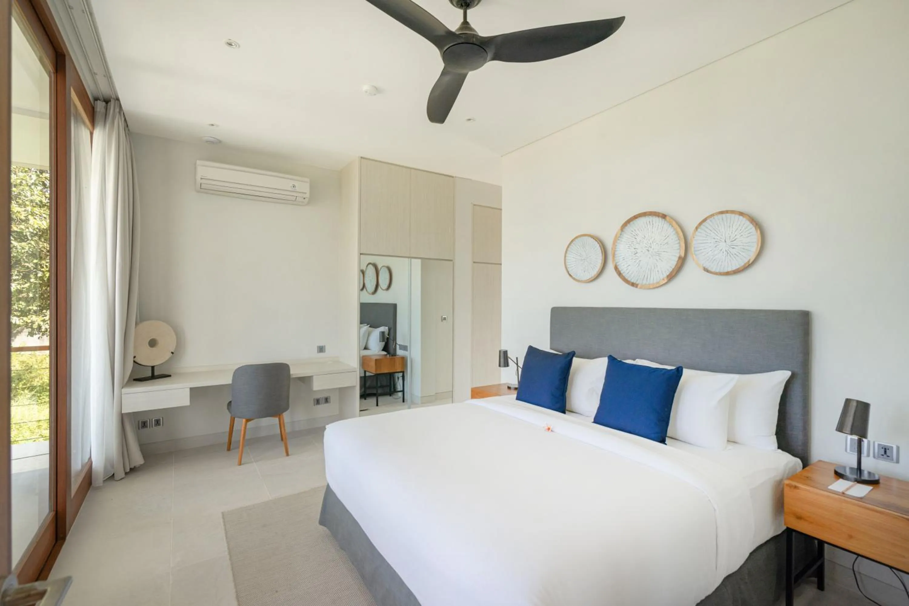 Bed in Selong Selo Resort and Villas