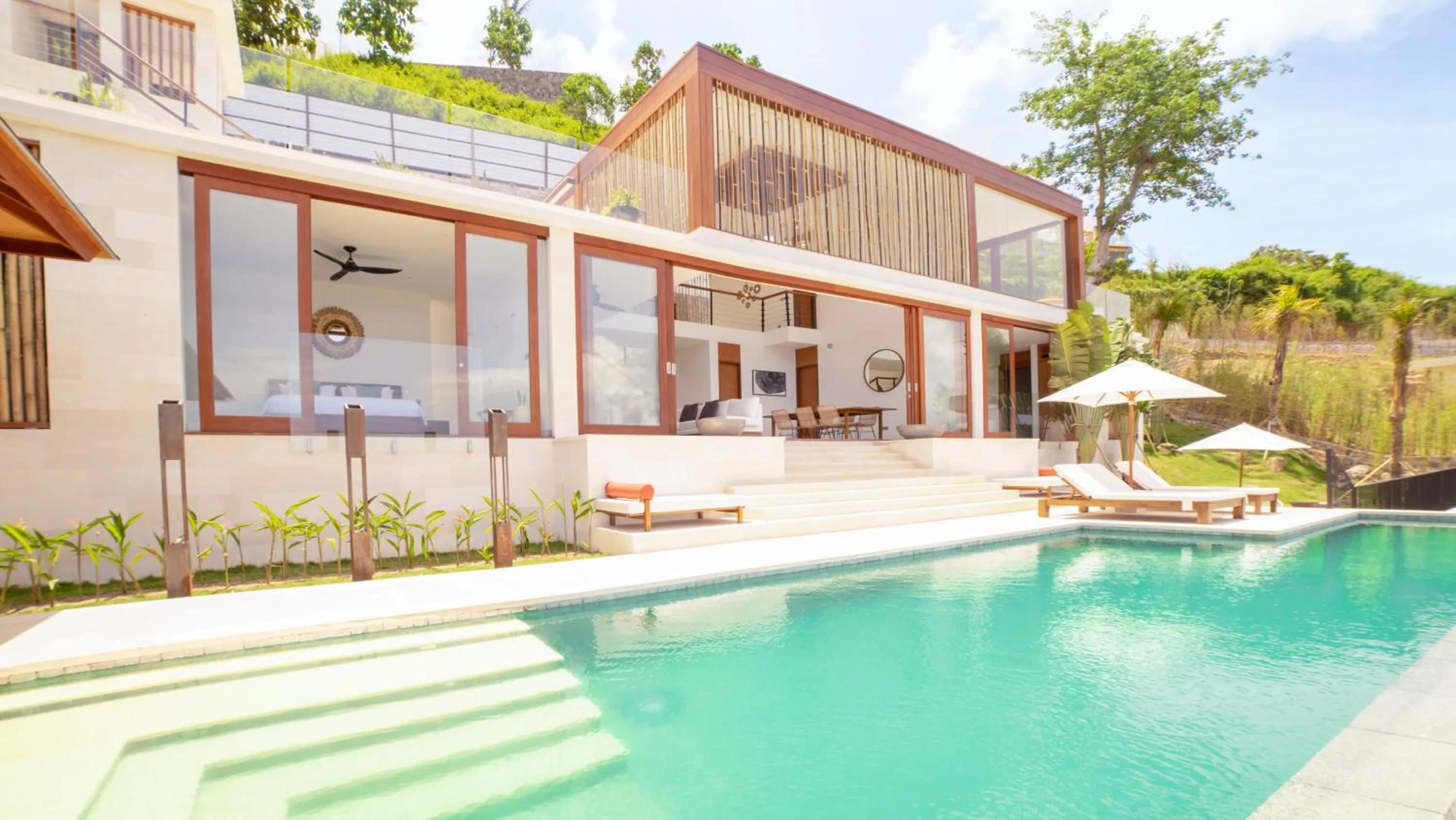 Pool view in Selong Selo Resort and Villas