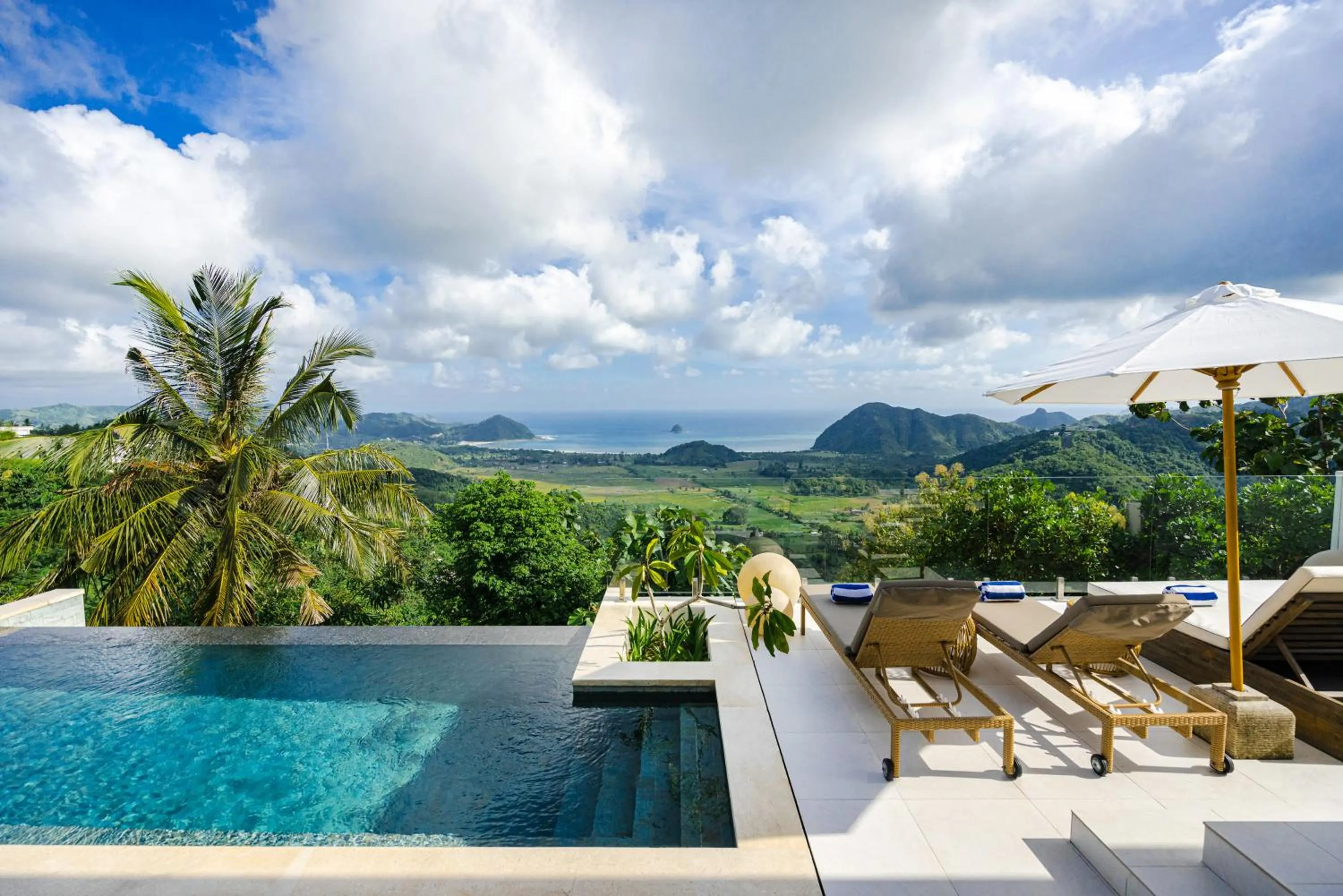 Pool view in Selong Selo Resort and Villas