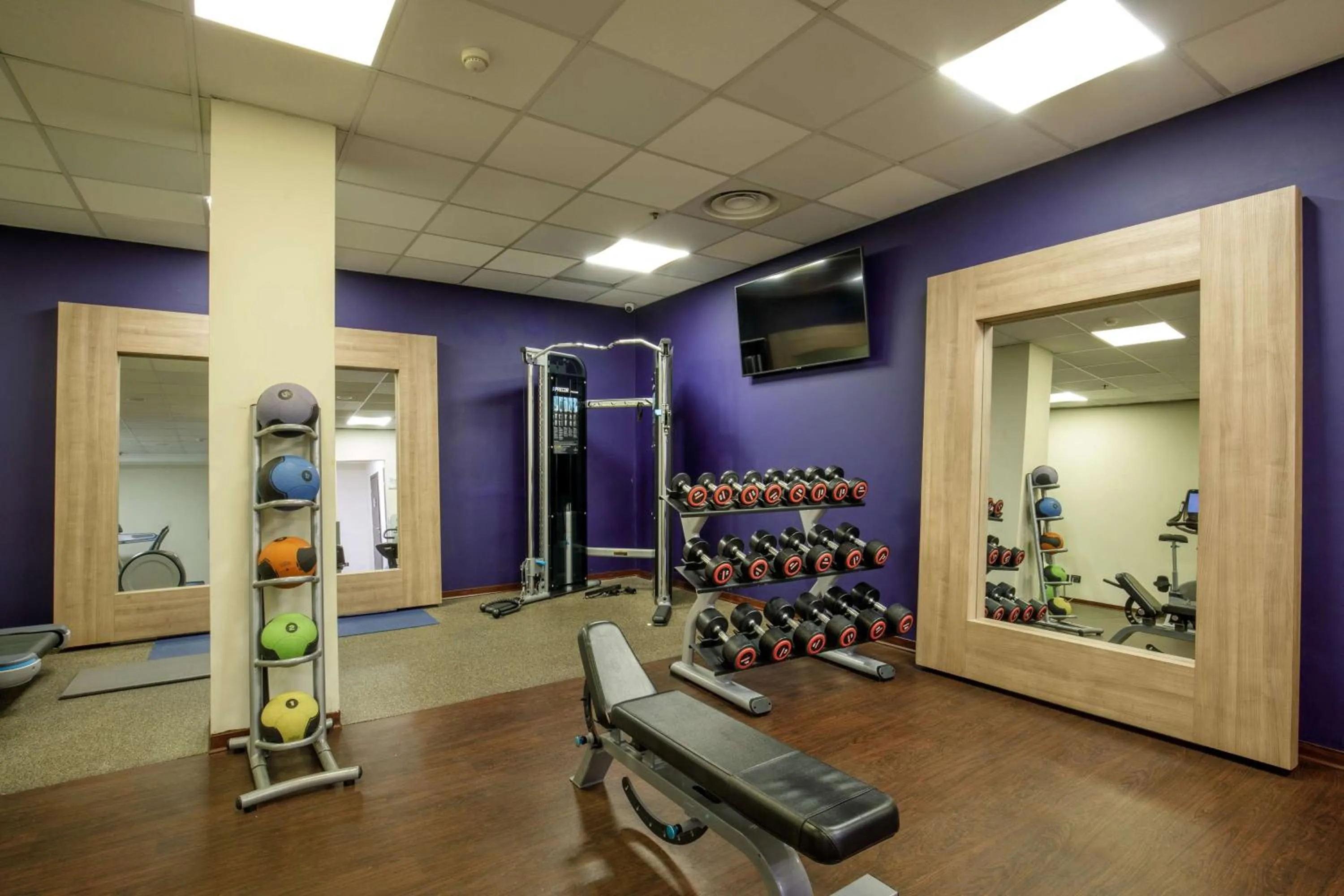 Fitness centre/facilities in DoubleTree By Hilton Milan