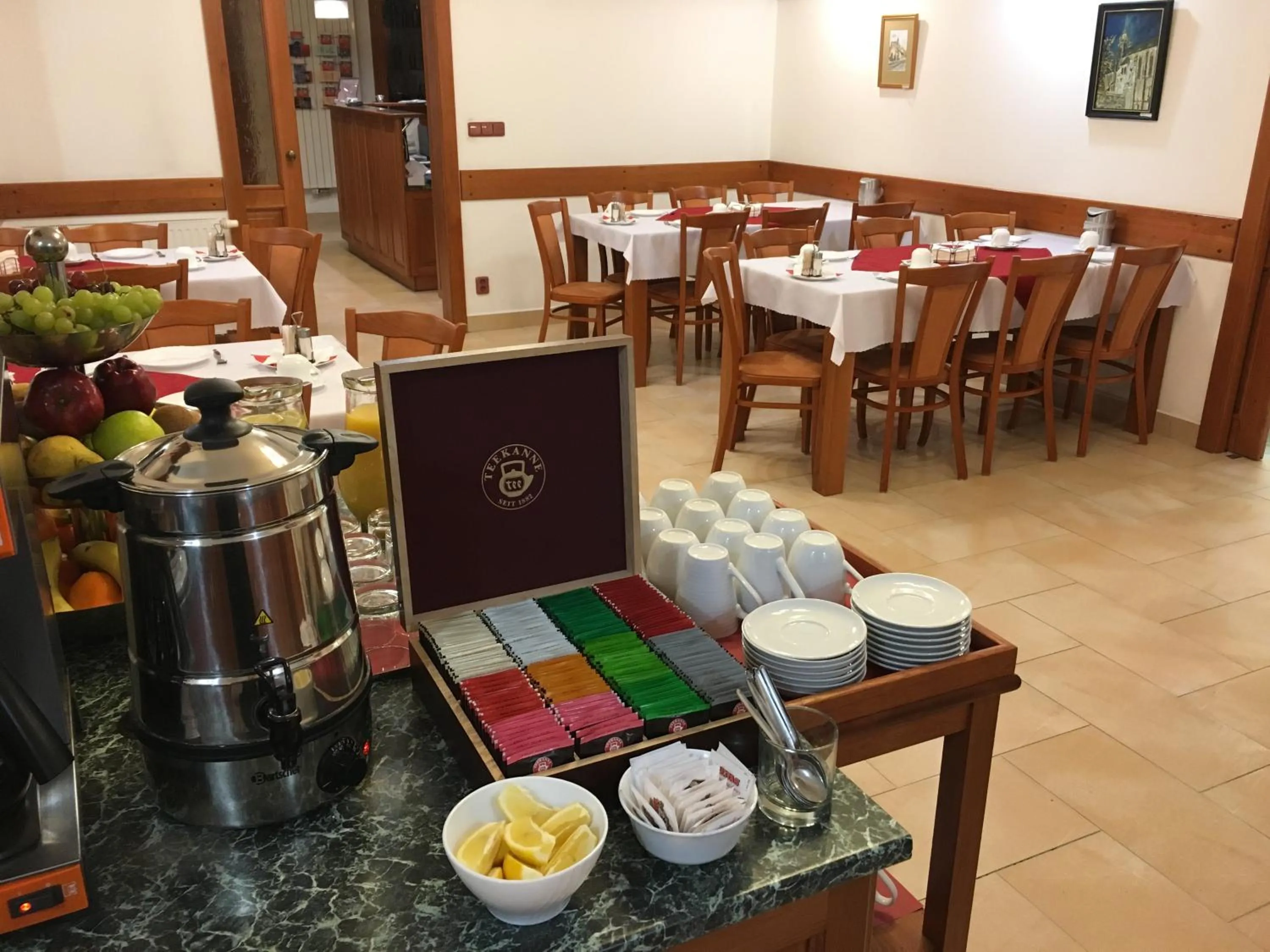 Breakfast in Hotel Pegas Brno