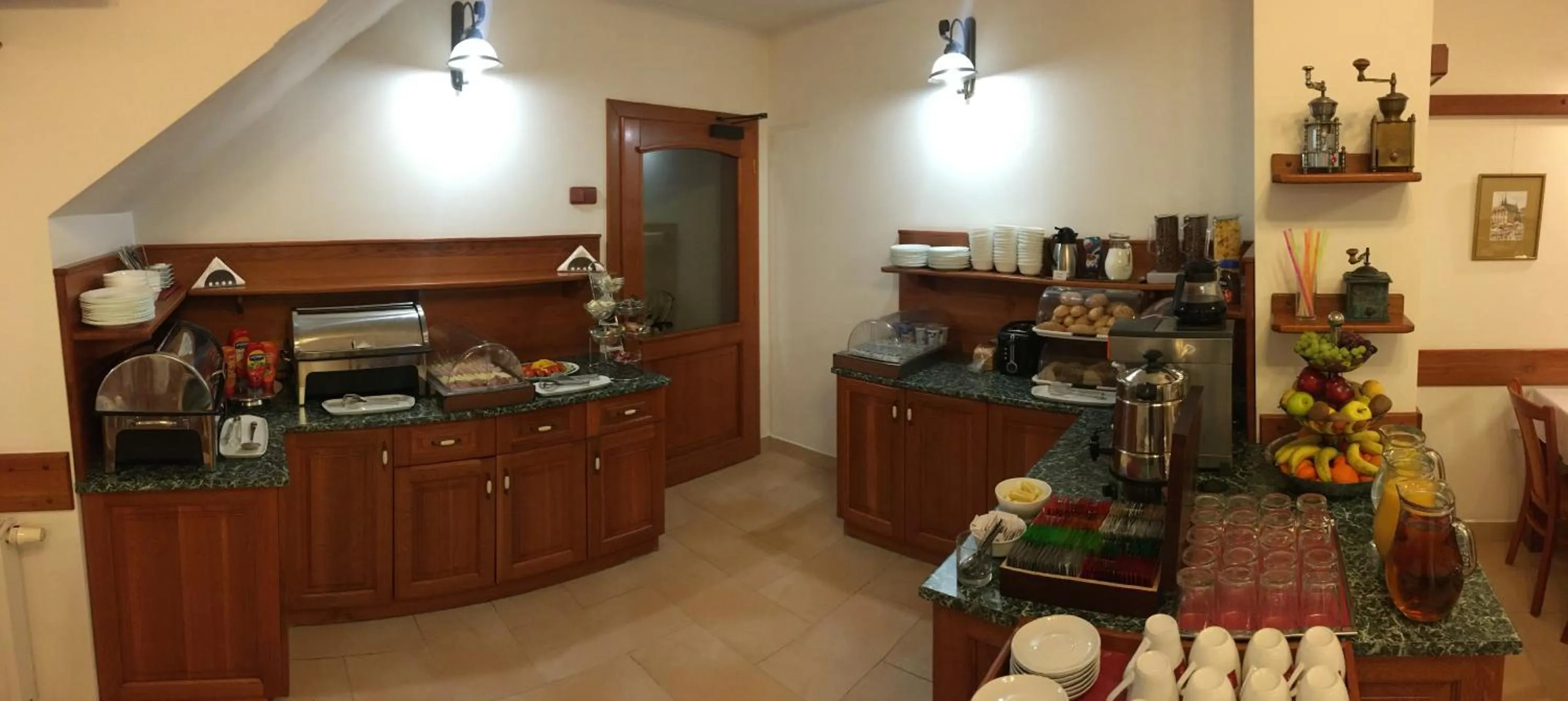 Breakfast in Hotel Pegas Brno