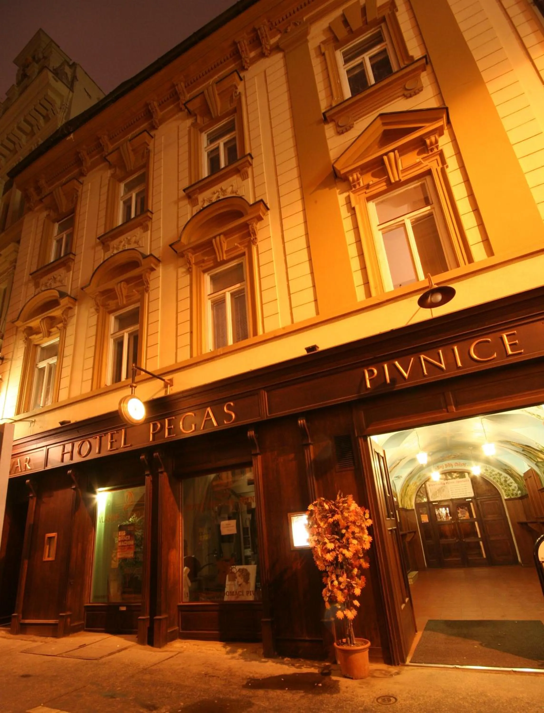 Property building in Hotel Pegas Brno