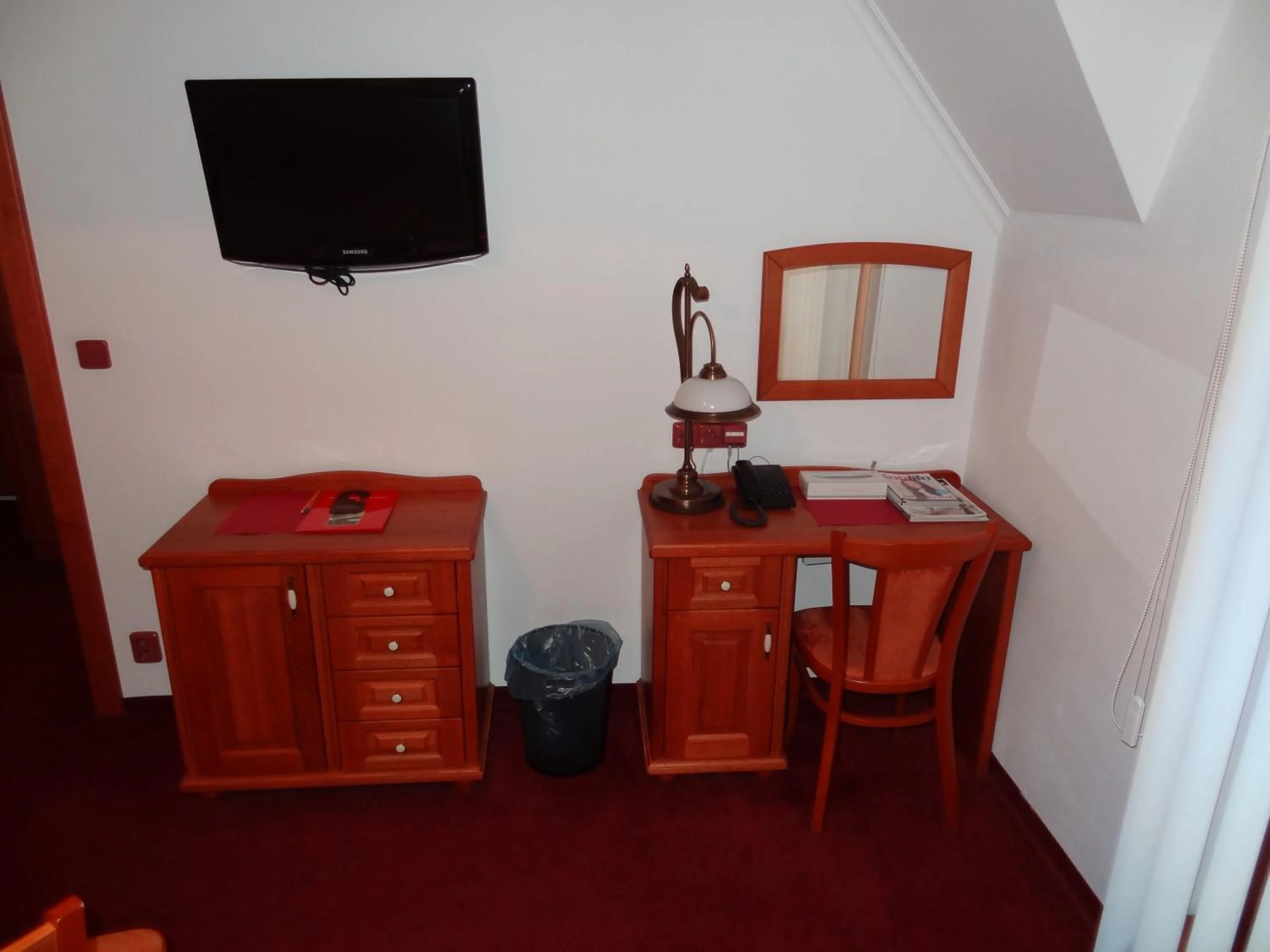 Seating area in Hotel Pegas Brno