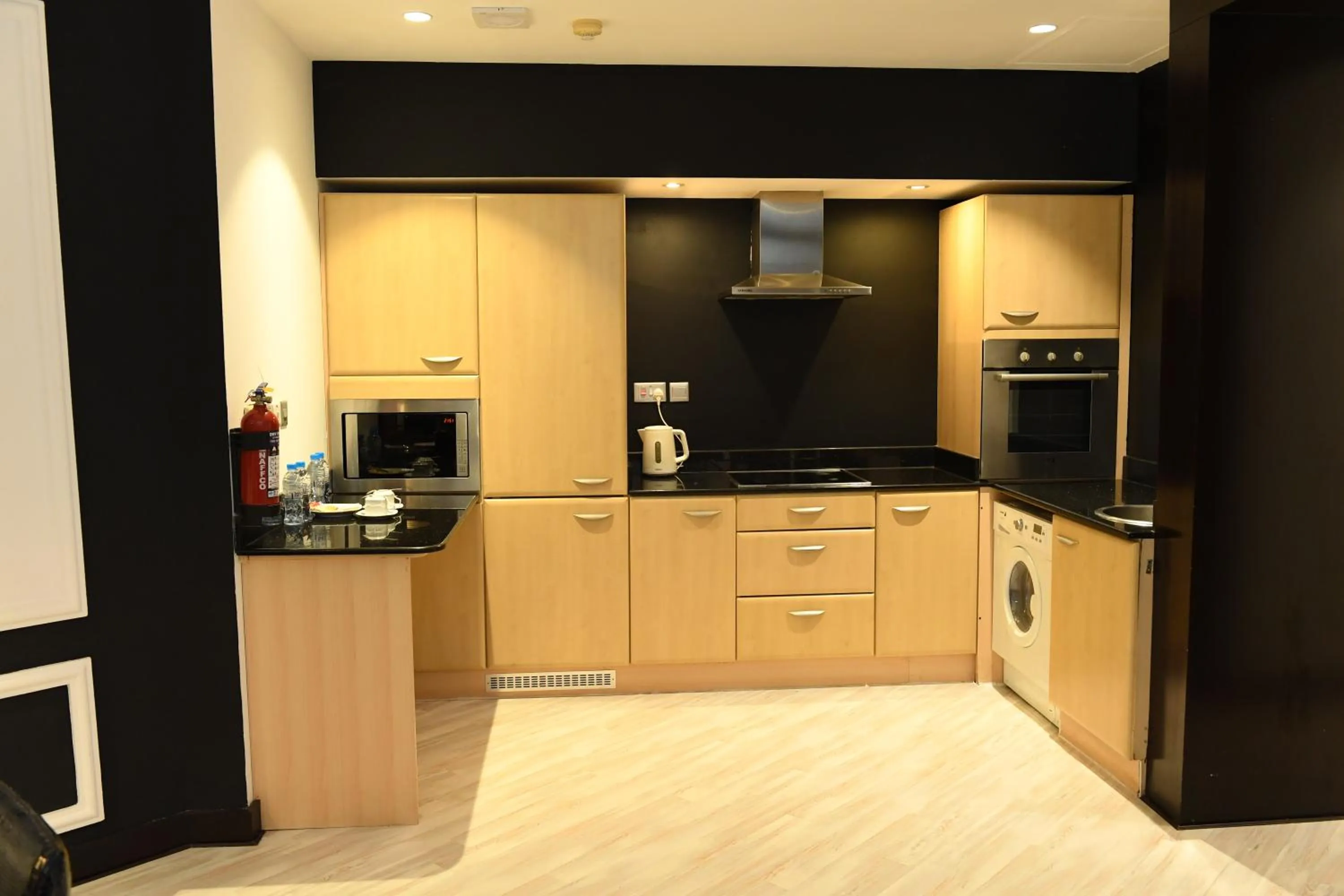 Kitchen or kitchenette in Ista Suites Seef