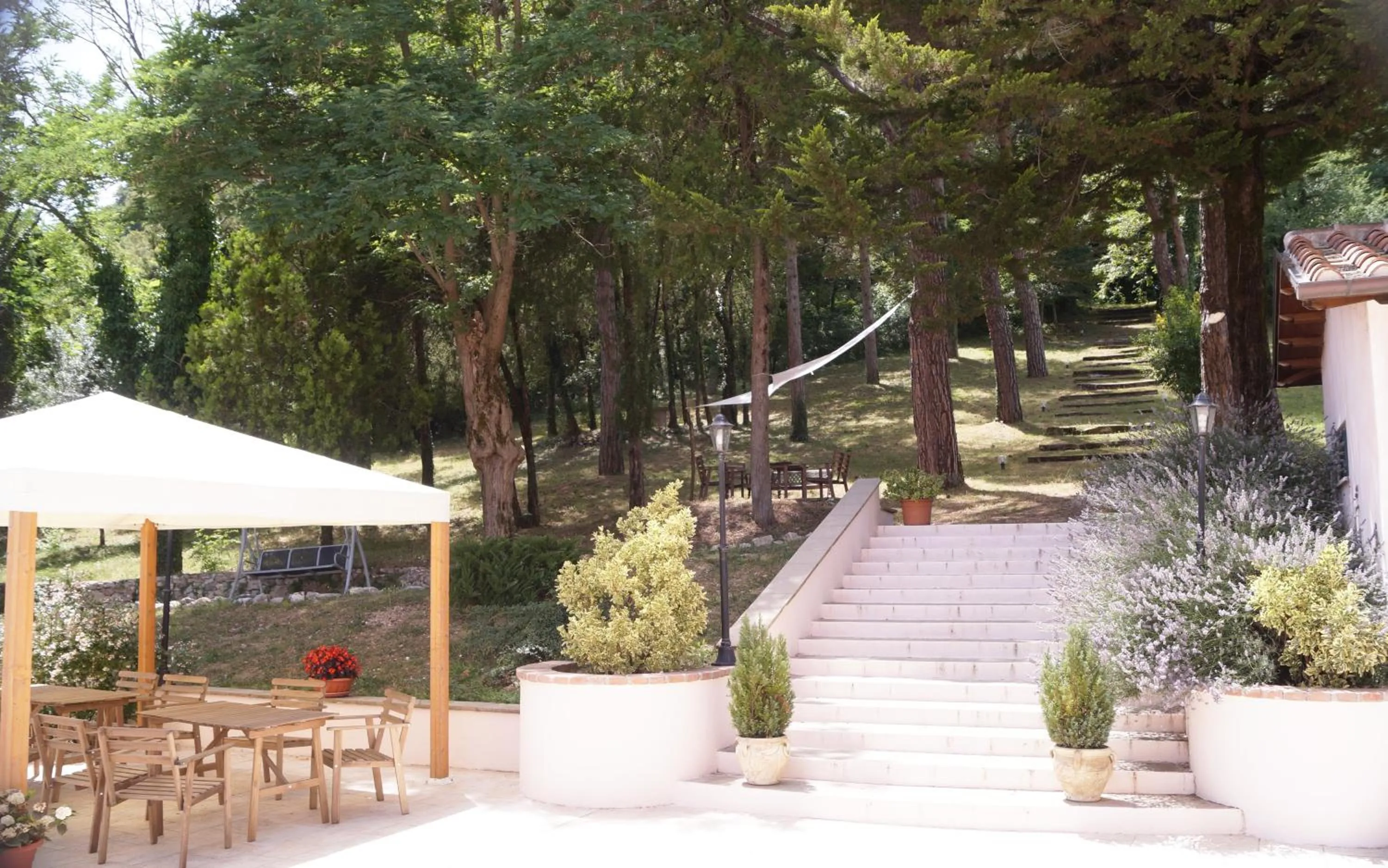 Patio in Dimora della Fonte