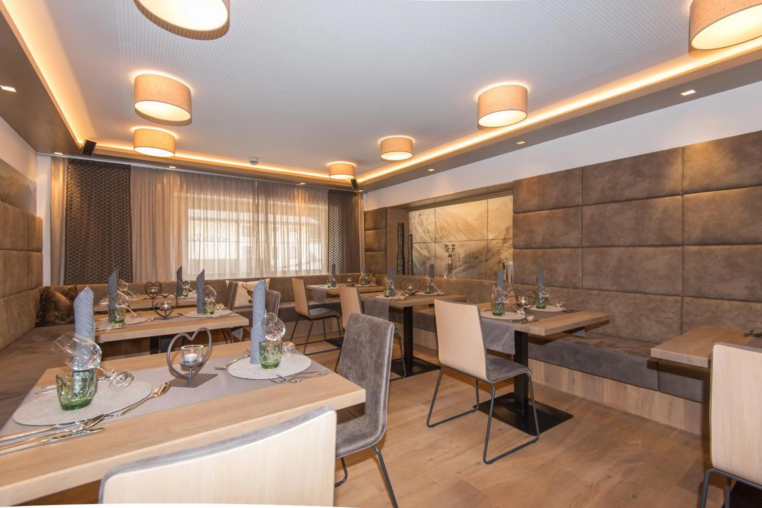 Decorative detail in GenussHotel Sonnblick