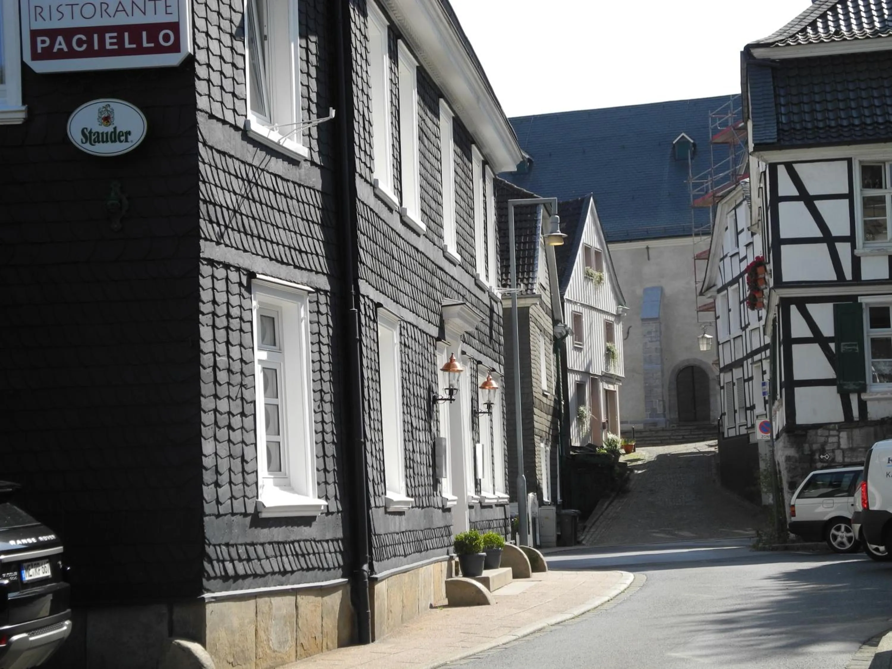 Property building in Paciello Restaurant Hotel