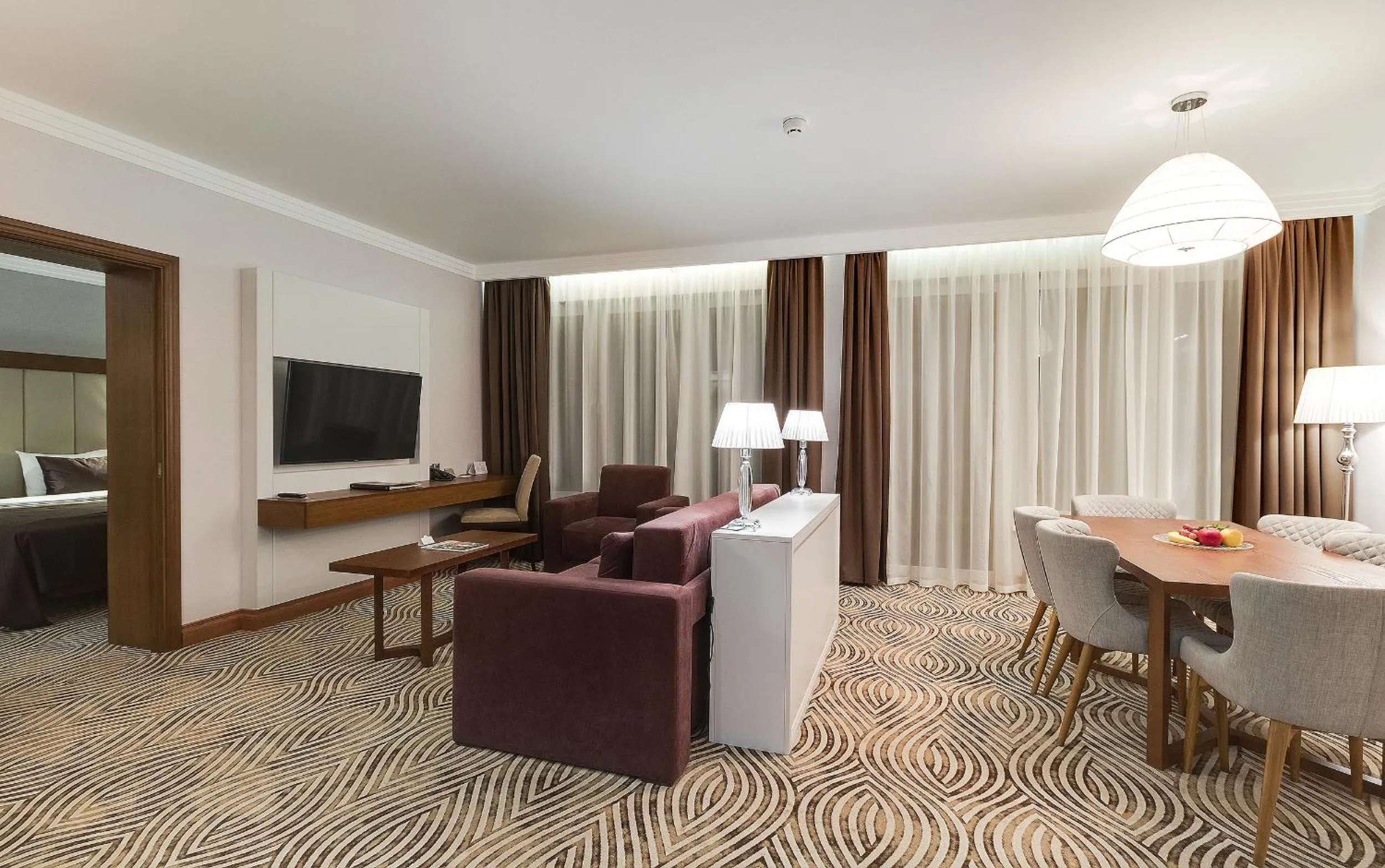 Living room in Premier Hotel Dnister