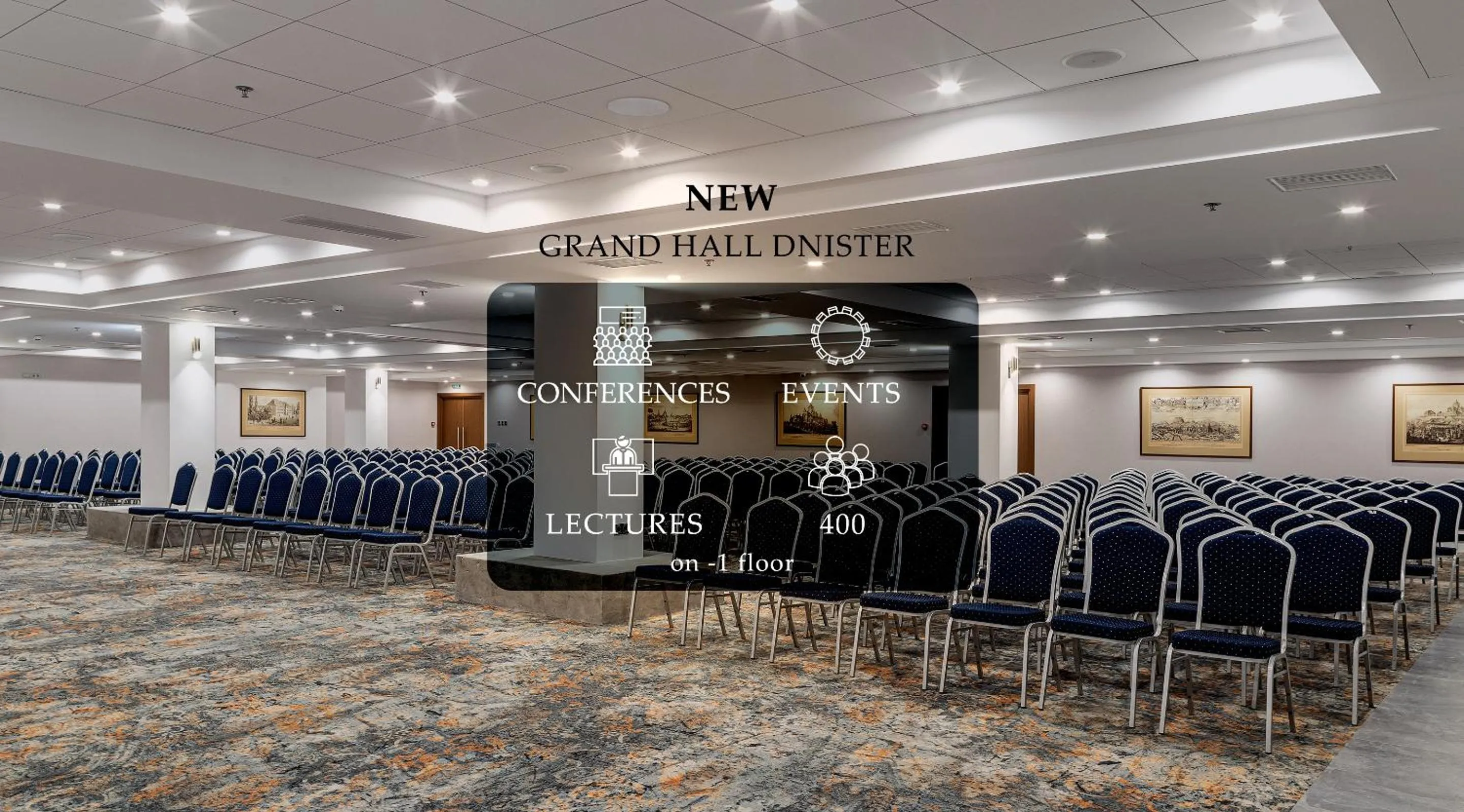 Meeting/conference room in Premier Hotel Dnister