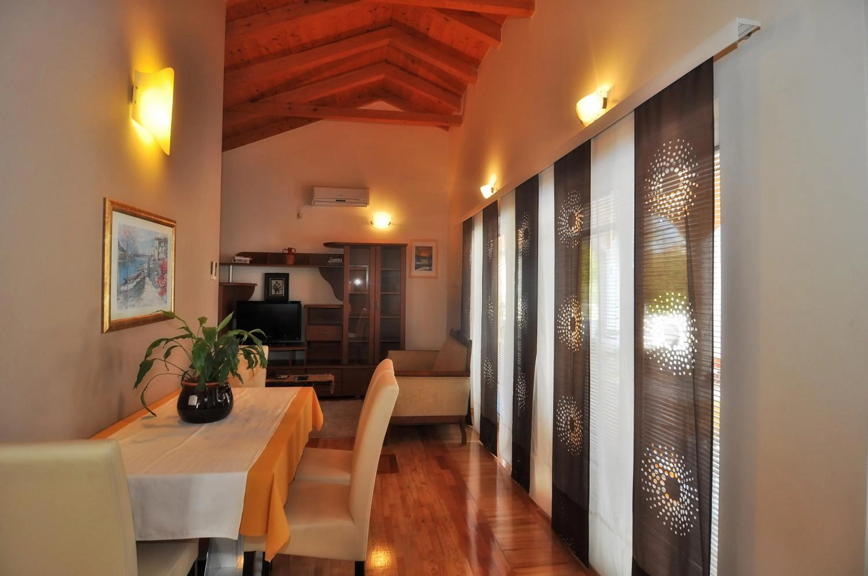 Living room in Villa Vanilla with Heated Pool