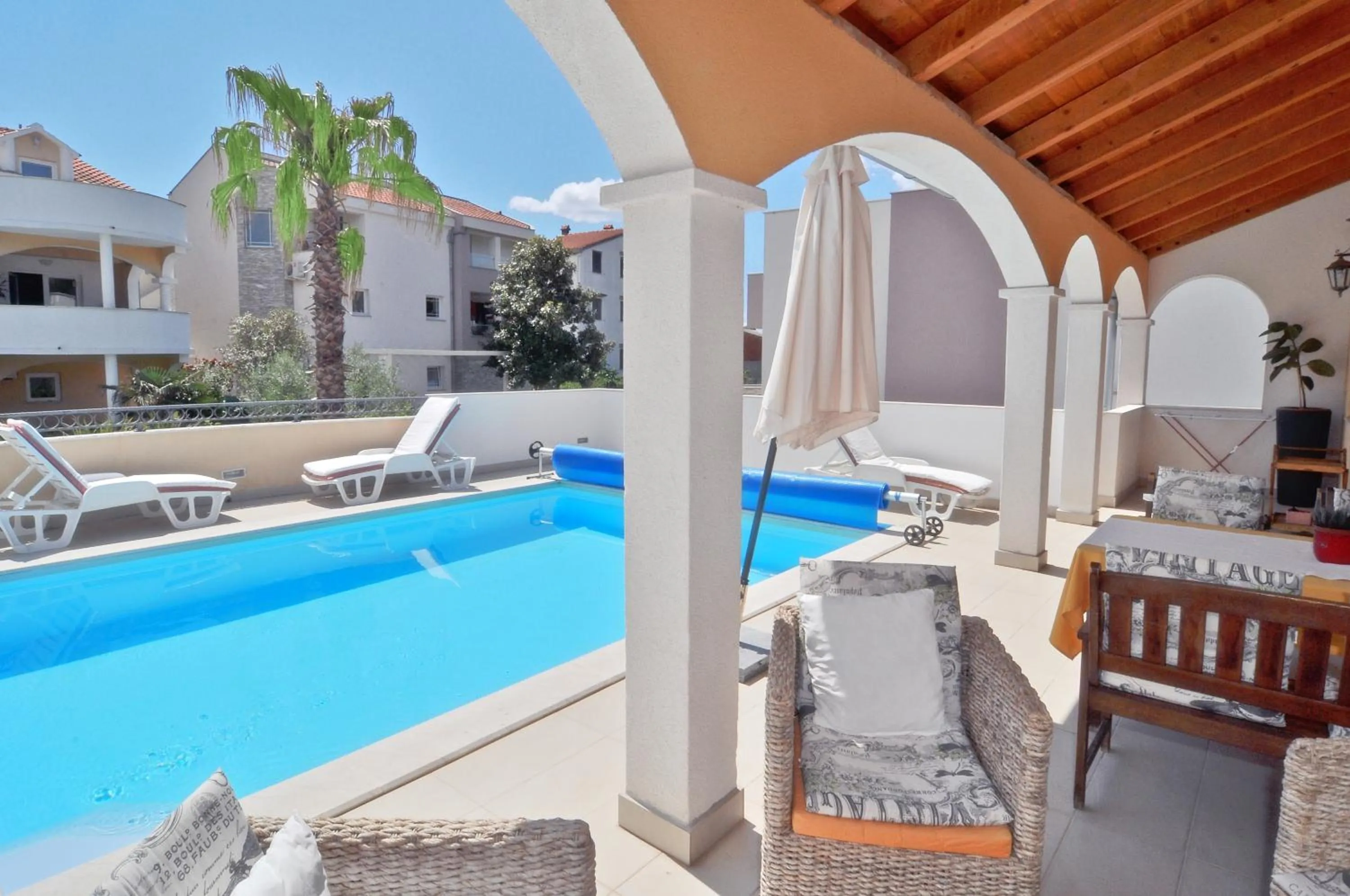 Swimming pool in Villa Vanilla with Heated Pool