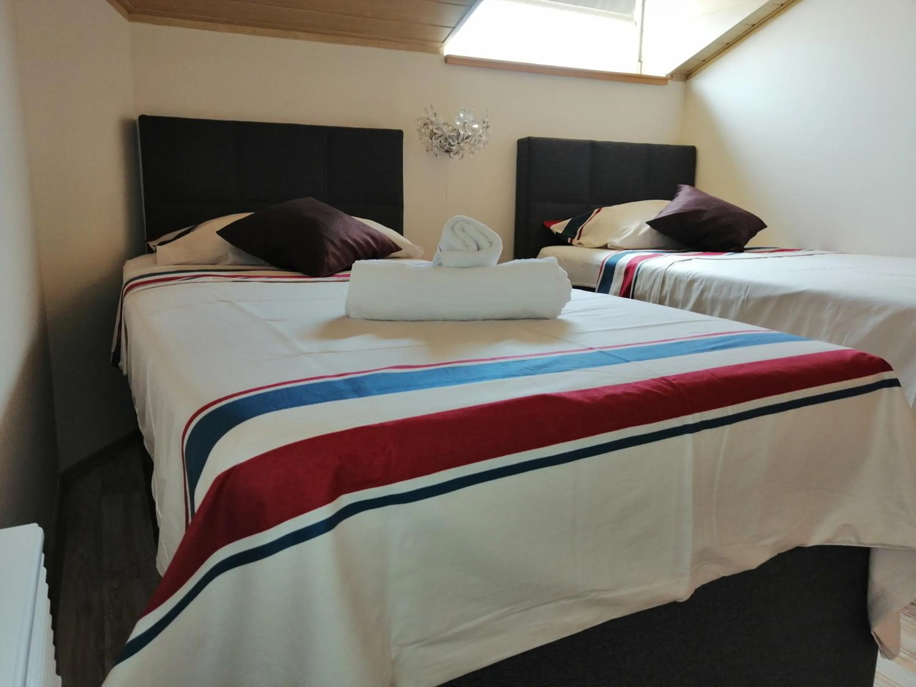 Bed in Villa Vanilla with Heated Pool