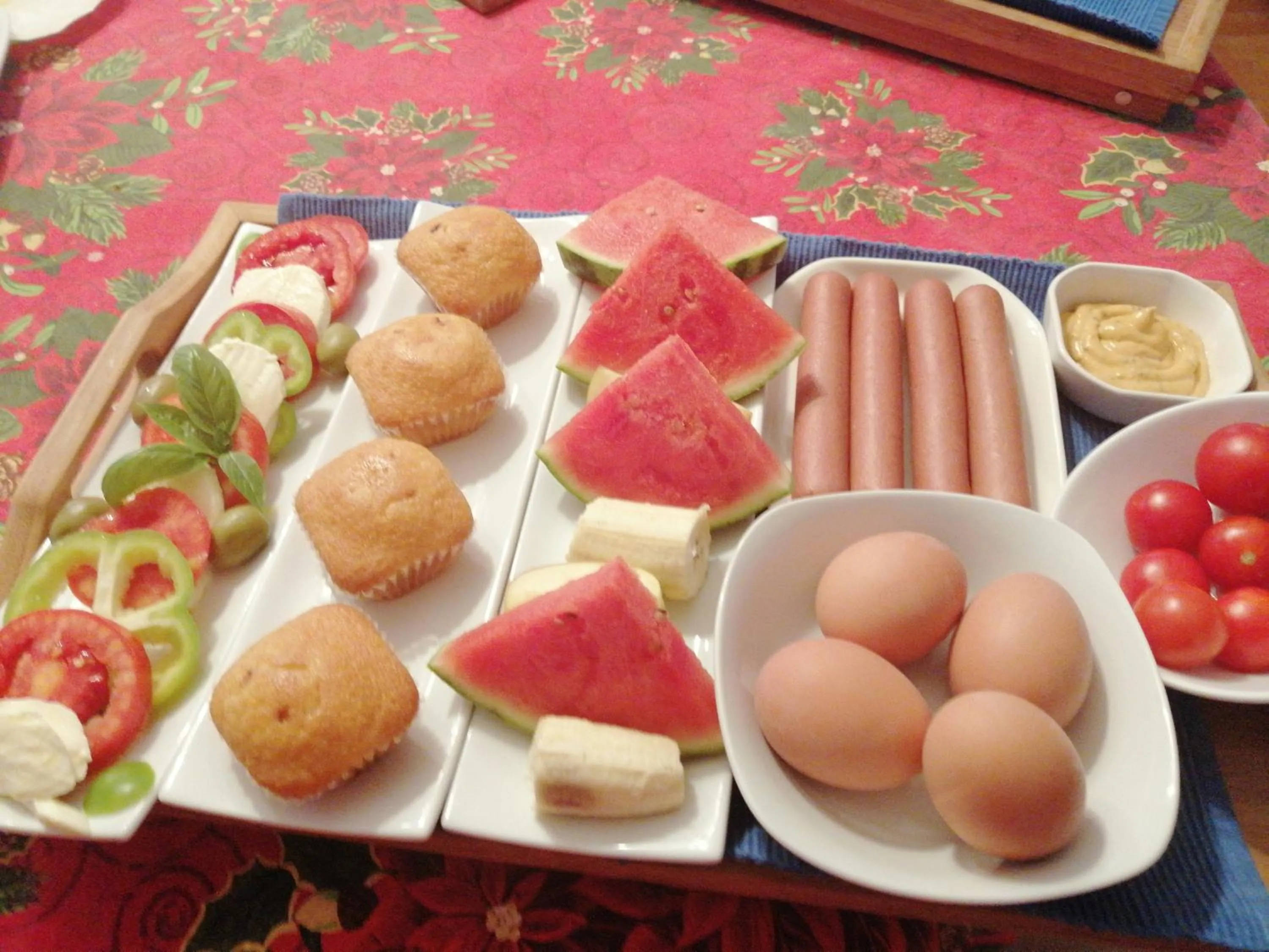 Food and drinks in Villa Vanilla with Heated Pool