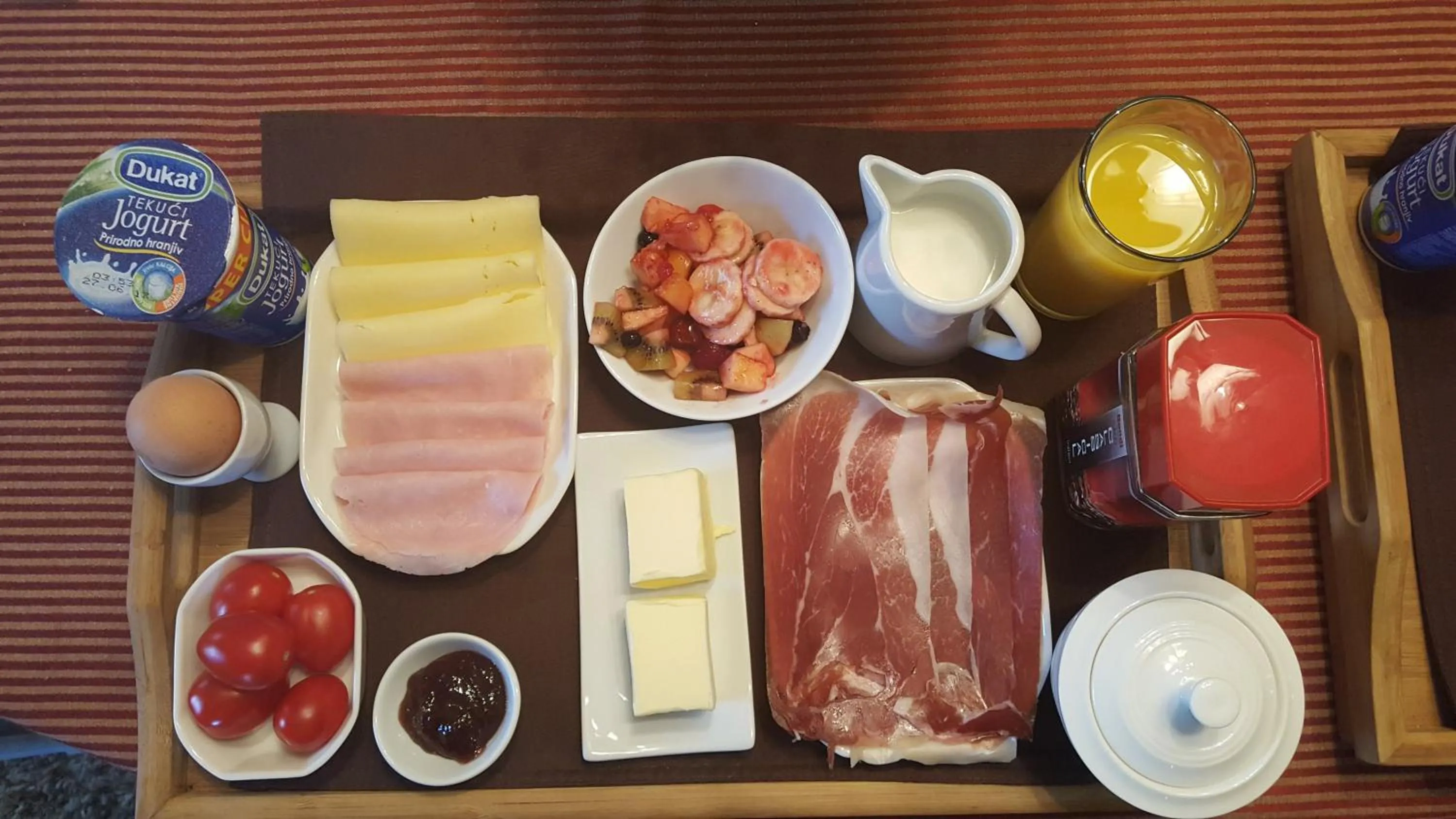 Food and drinks in Villa Vanilla with Heated Pool