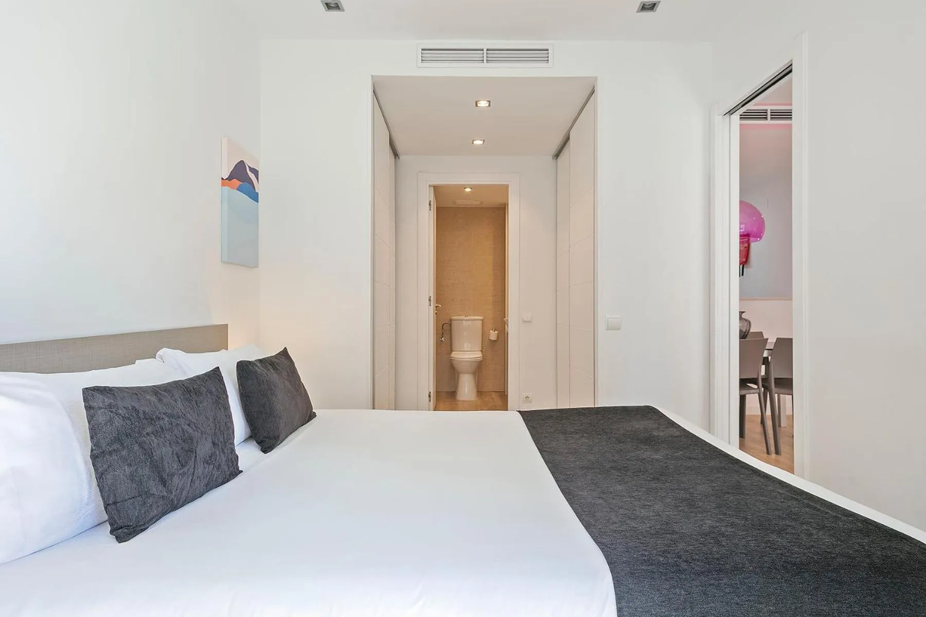 Photo of the whole room, Bed in Lugaris Rambla Apartments
