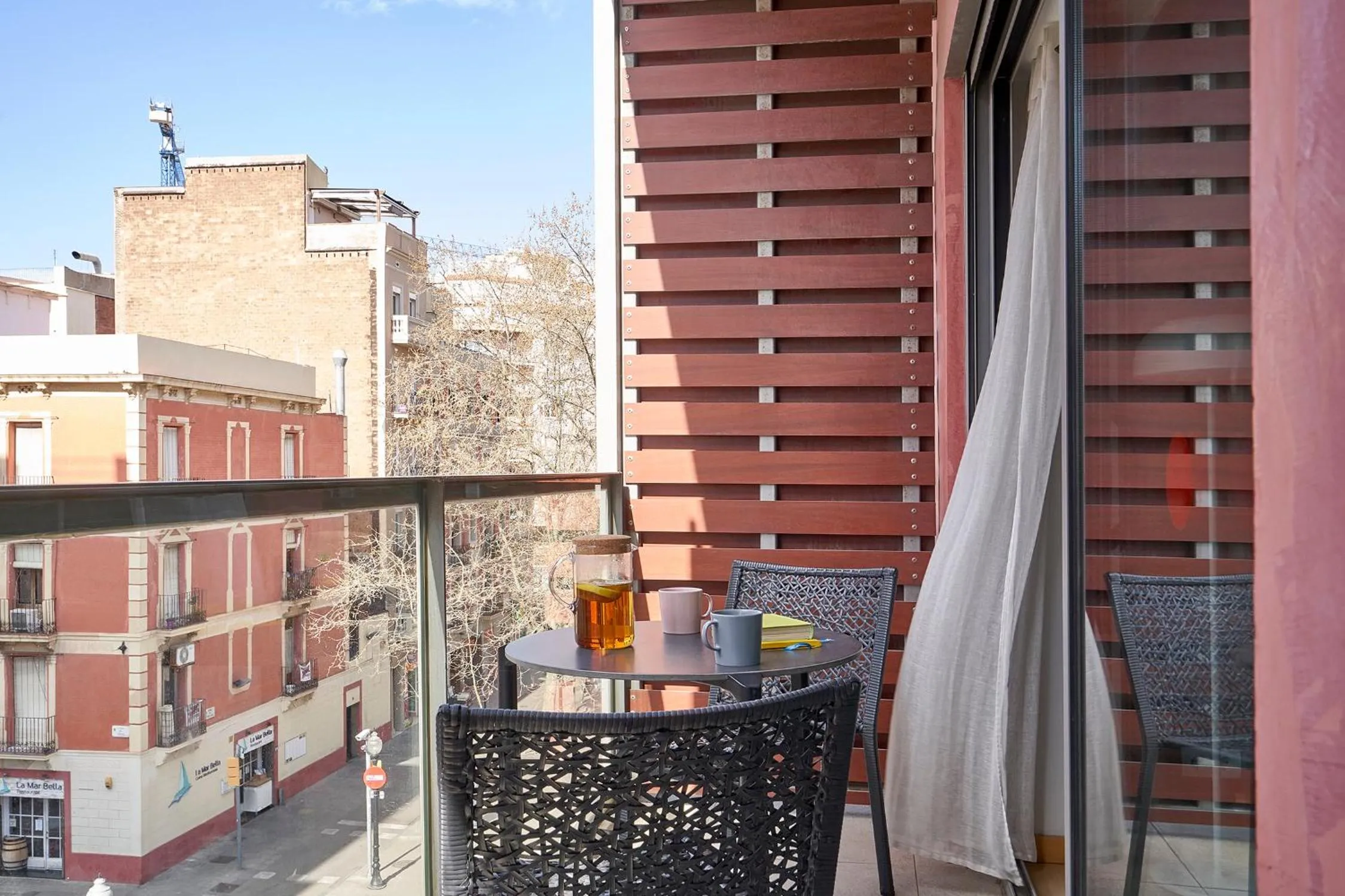 Balcony/Terrace in Lugaris Rambla Apartments
