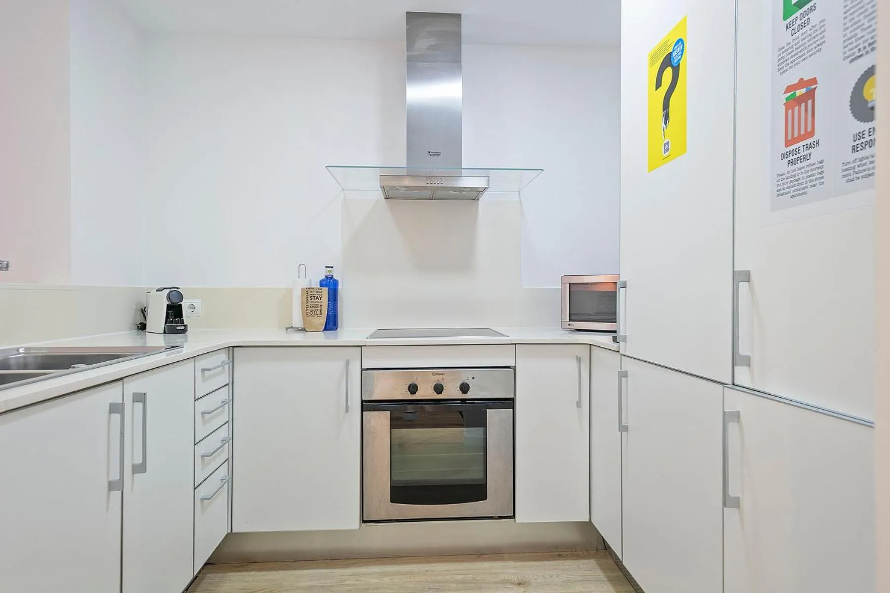 kitchen in Lugaris Rambla Apartments