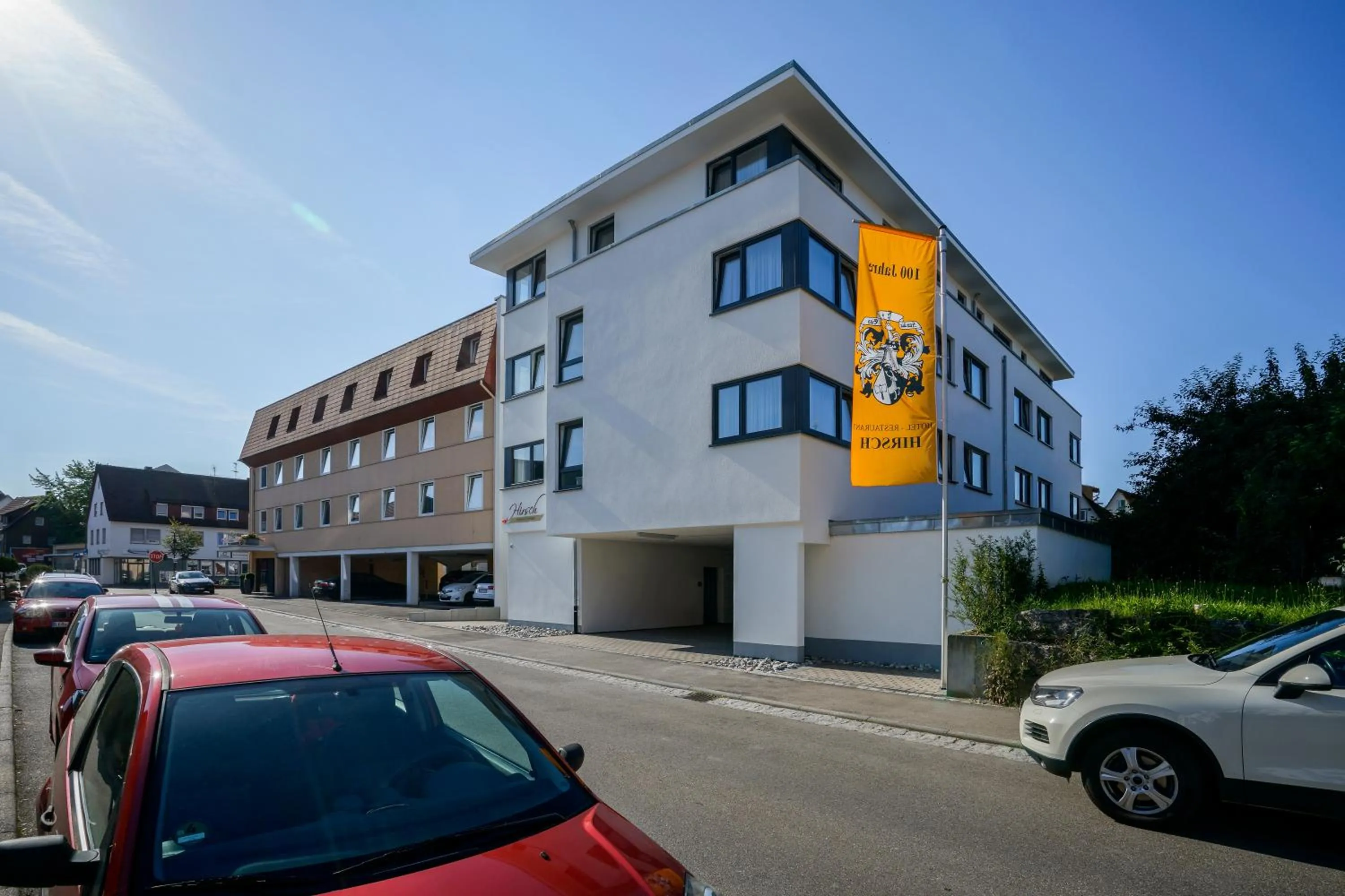 Property building in Hotel Hirsch