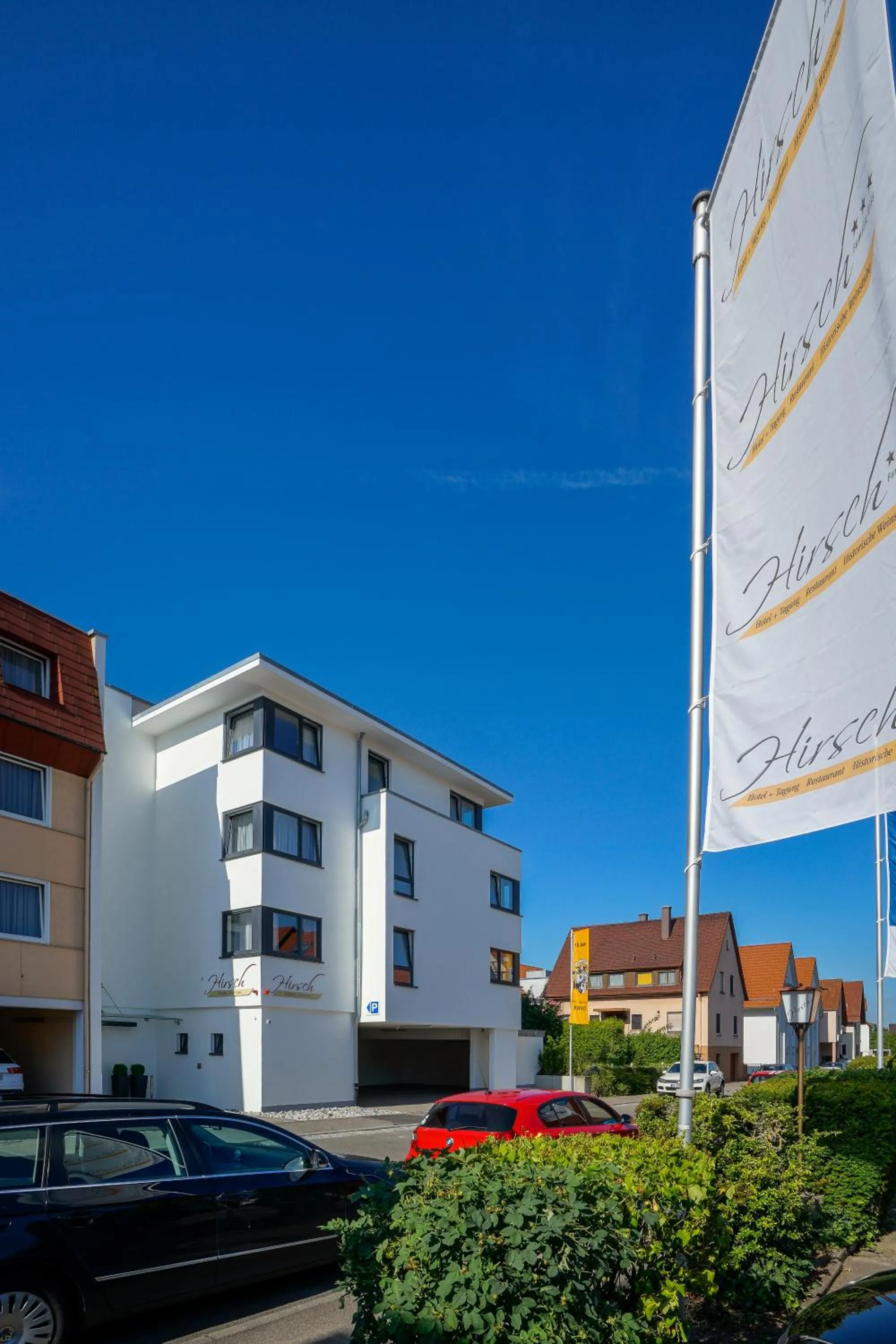 Property building in Hotel Hirsch