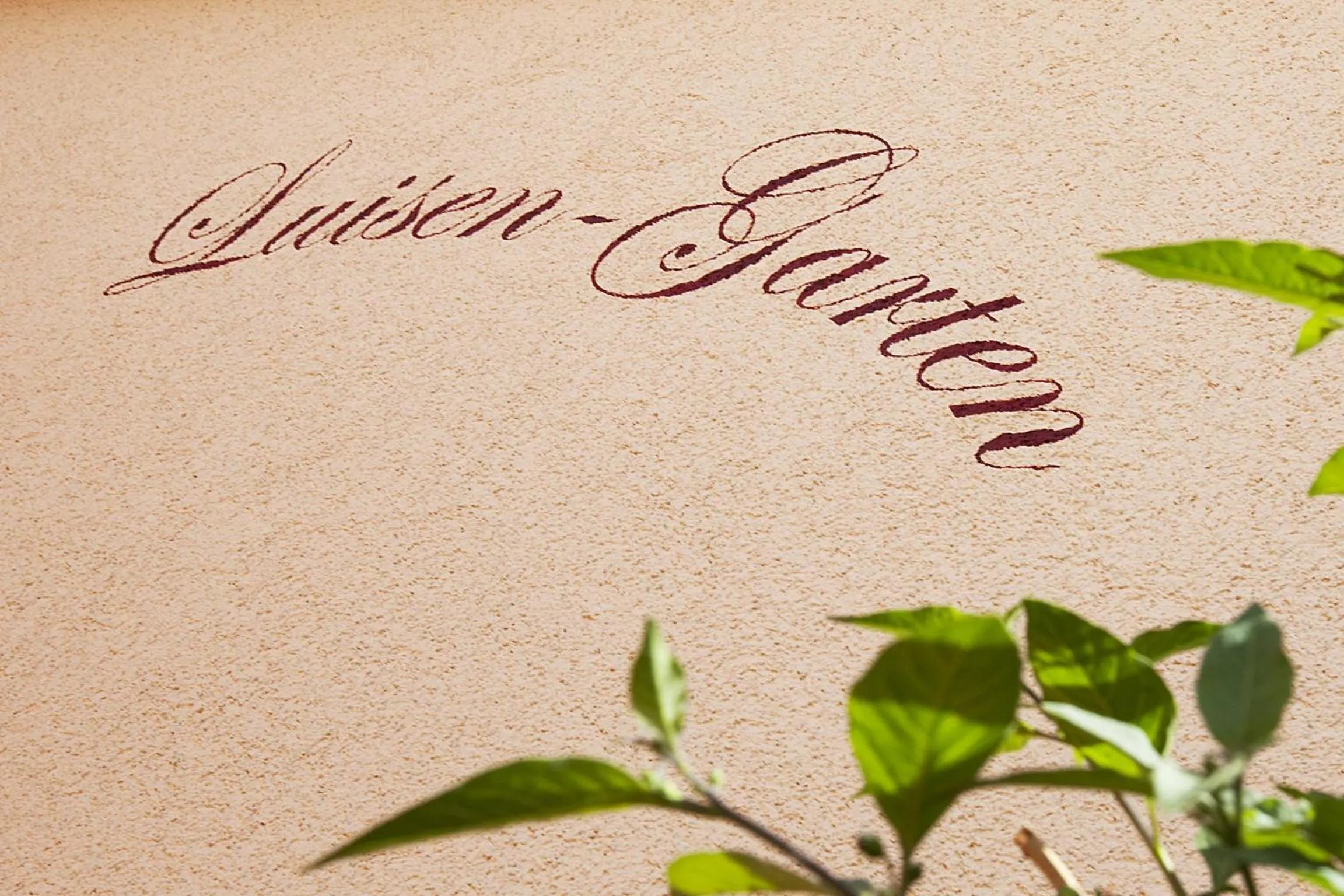 Logo/Certificate/Sign in Hotel Hirsch