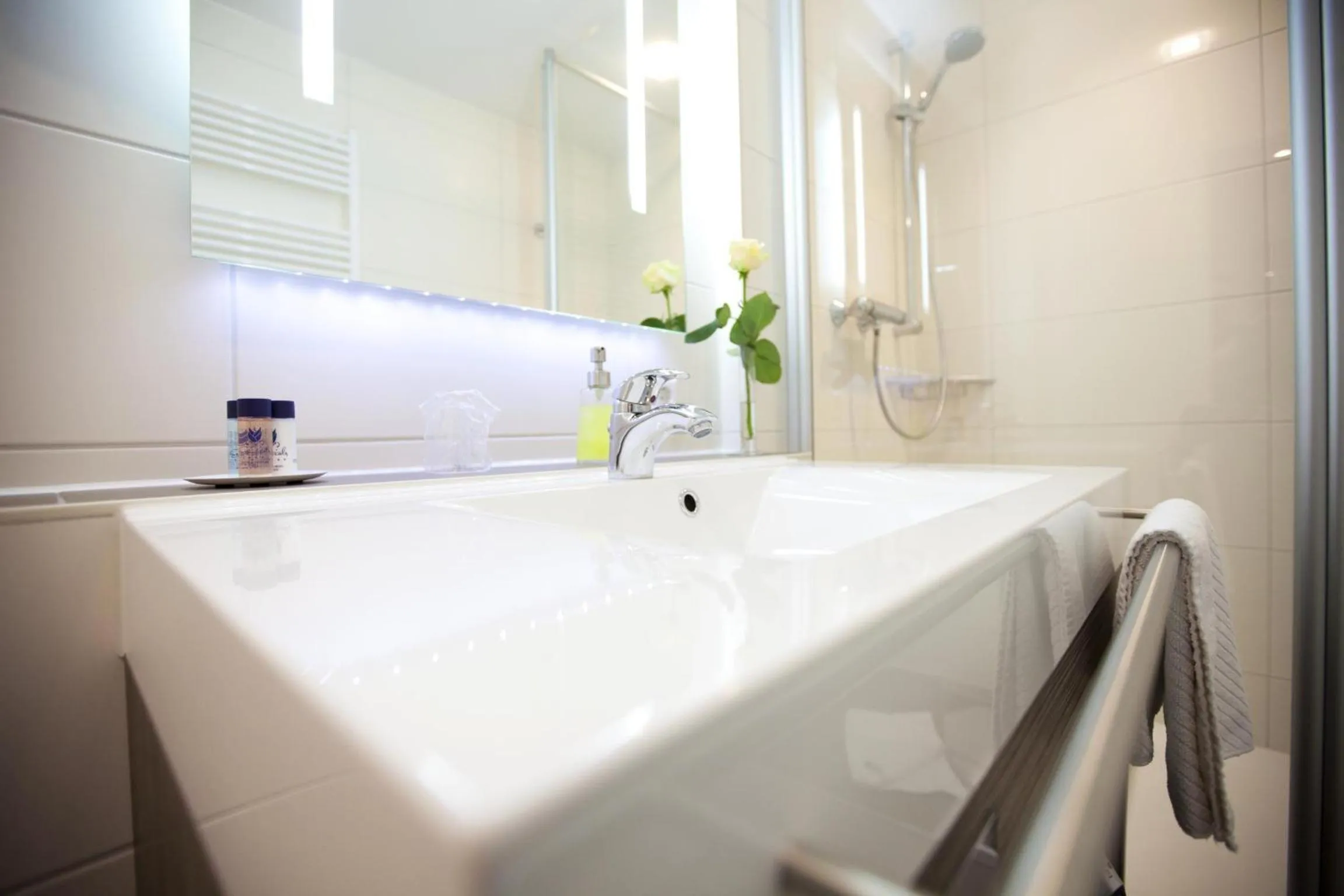 Bathroom in Hotel Hirsch