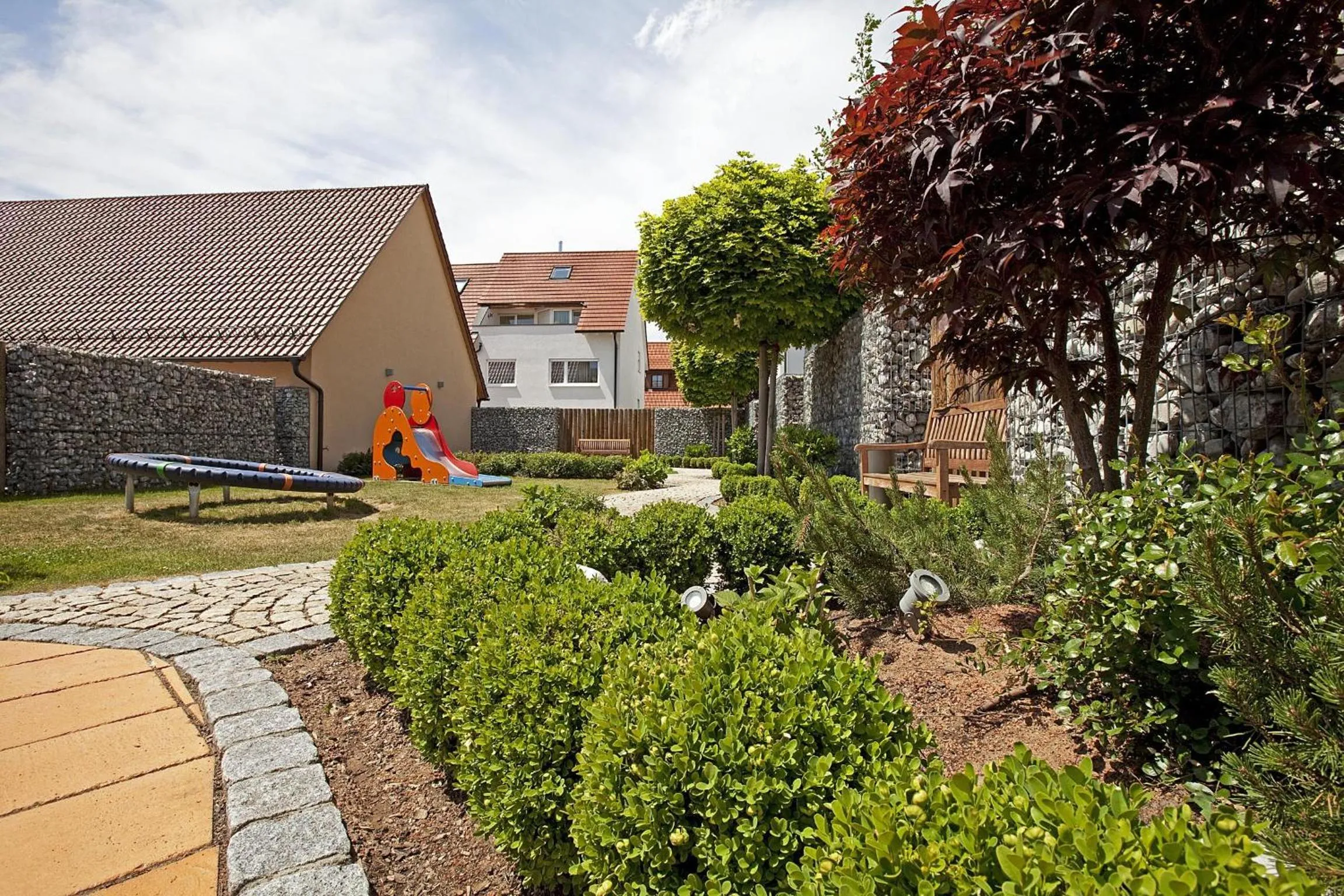 Garden in Hotel Hirsch