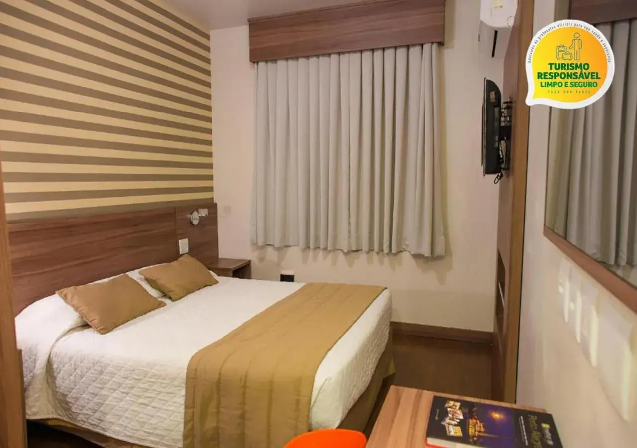 Standard Double Room - single occupancy in Hotel Continental Business - 200 metros do Complexo Hospitalar Santa Casa Standard Double Room - single occupancy in Hotel Continental Business - 200 metros do Complexo Hospitalar Santa Casa