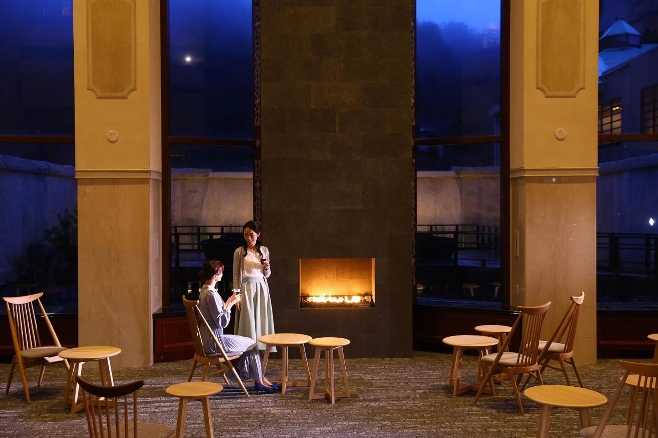 Communal lounge/ TV room in TAOYA Kisoji