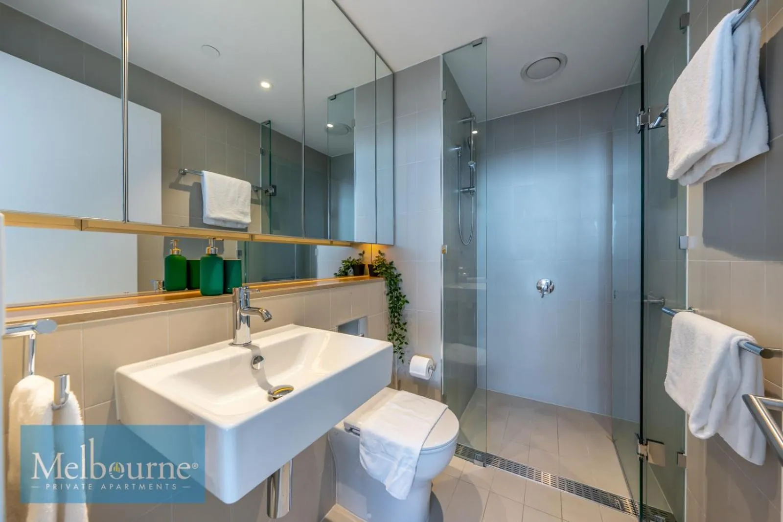 Shower in Melbourne Private Apartments - Collins Street Waterfront, Docklands