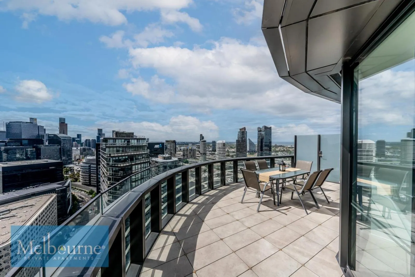 Balcony/Terrace in Melbourne Private Apartments - Collins Street Waterfront, Docklands