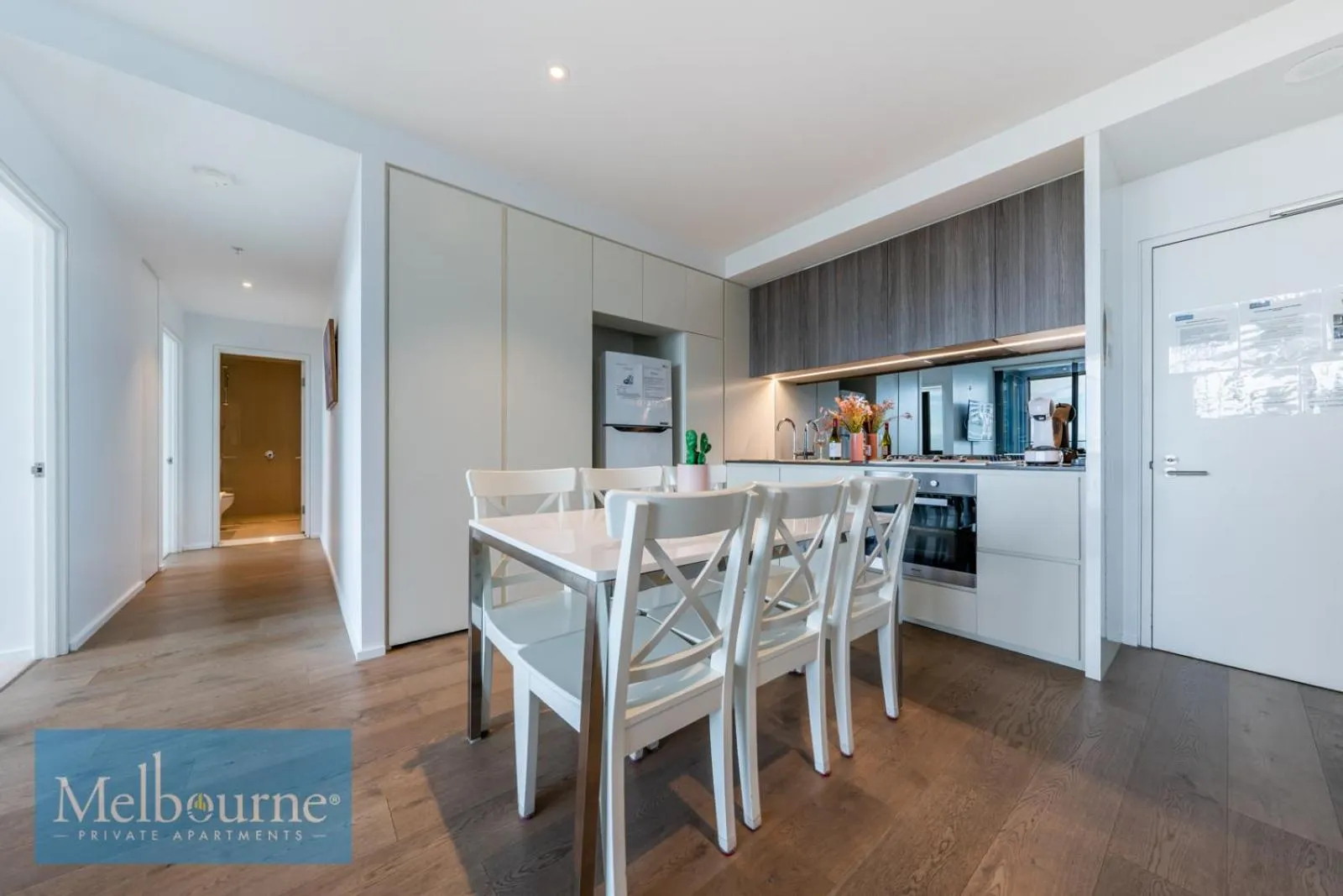 Dining area in Melbourne Private Apartments - Collins Street Waterfront, Docklands